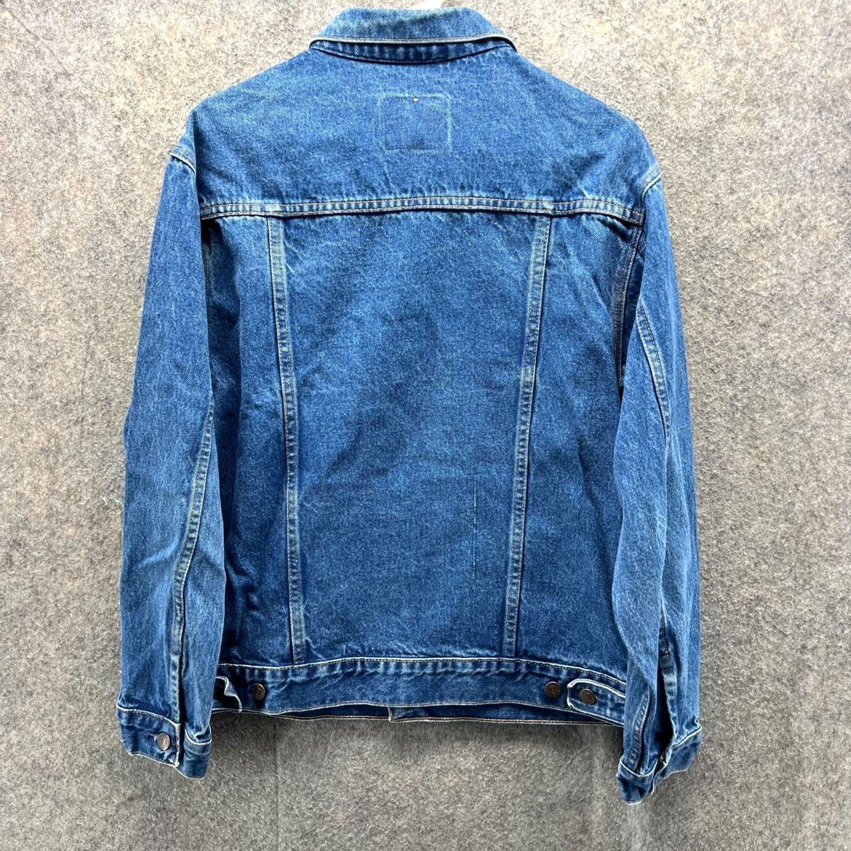 Gap VINTAGE Gap Jacket Men Medium Denim Button-Down Trucker Blue Biker 80s Vintage, Casual Mens, Regular Fit Size US M / EU 48-50 / 2 - 3 Thumbnail