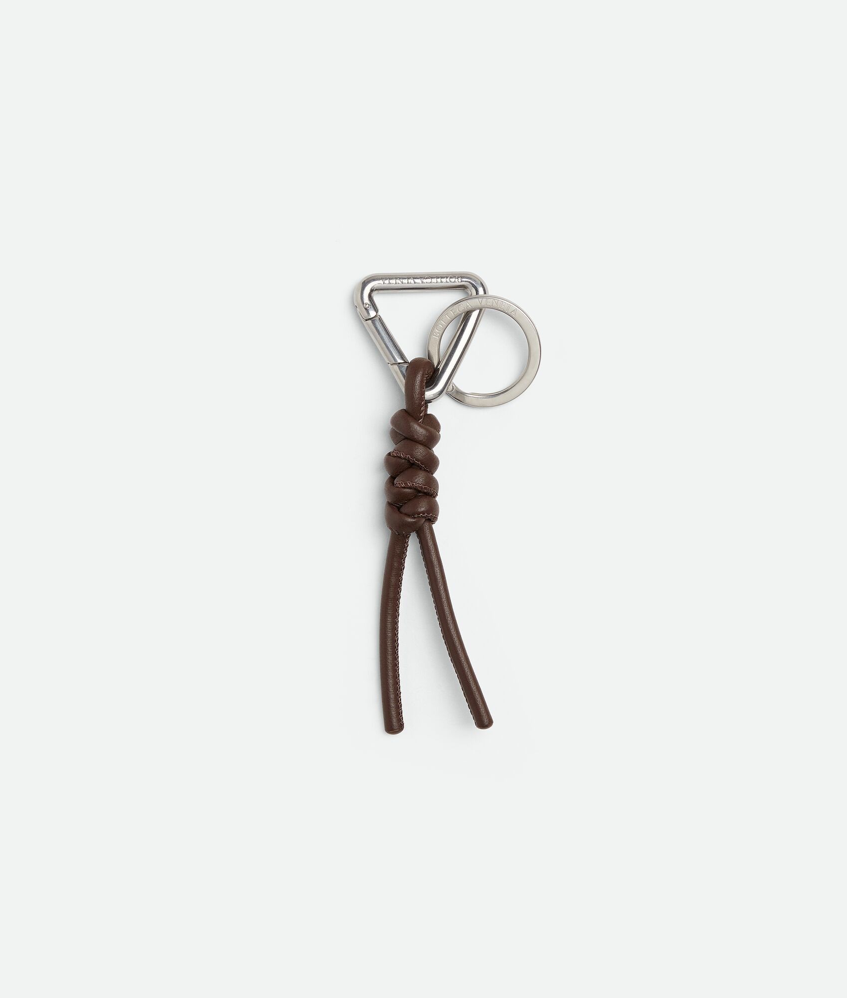 Bottega Veneta o1loc1c0325 Size: OS / 651052 Triangle Key Ring in Brown Size ONE SIZE - 1 Preview