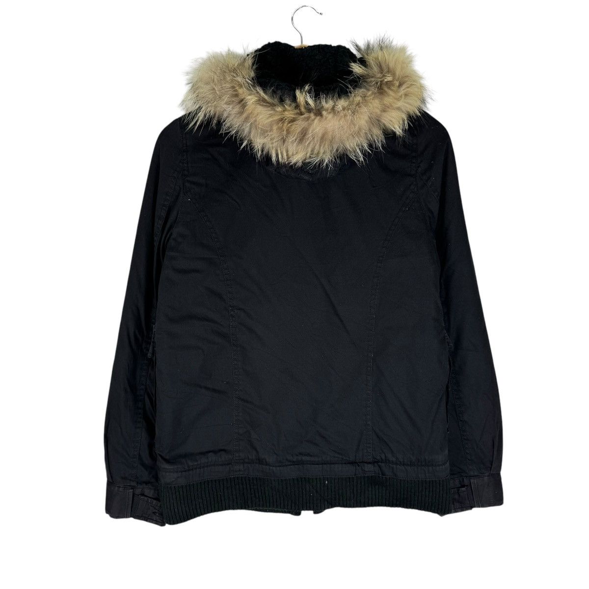 If Six Was Nine ☀️MOUSSY HOODIE FUR MILITARY JACKET Size US S / EU 44-46 / 1 - 9 Thumbnail