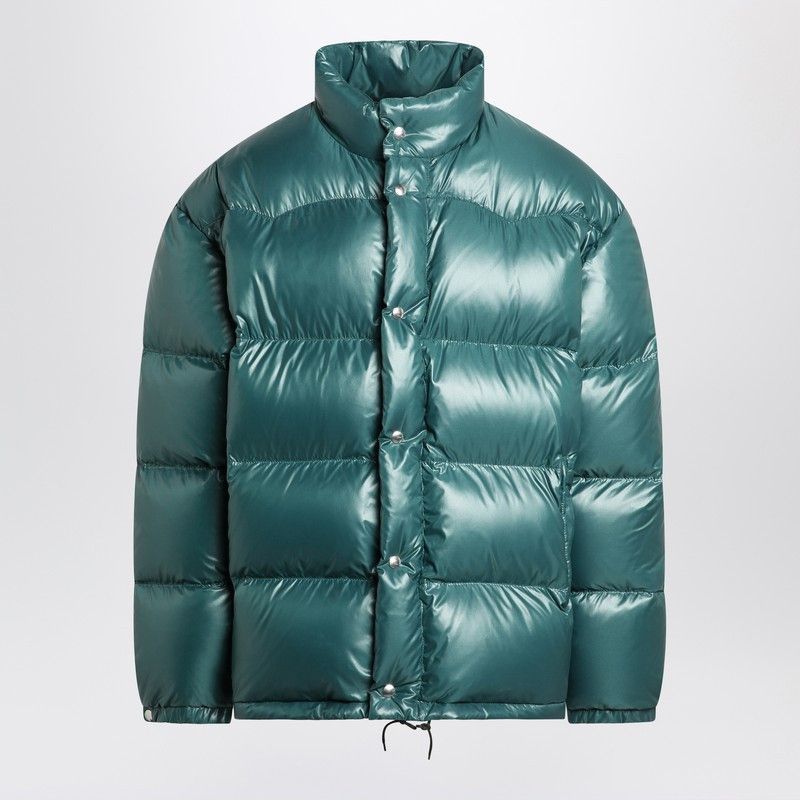Prada Prada Teal Jacket In Re-Nylon Size US L / EU 52-54 / 3 - 1 Thumbnail