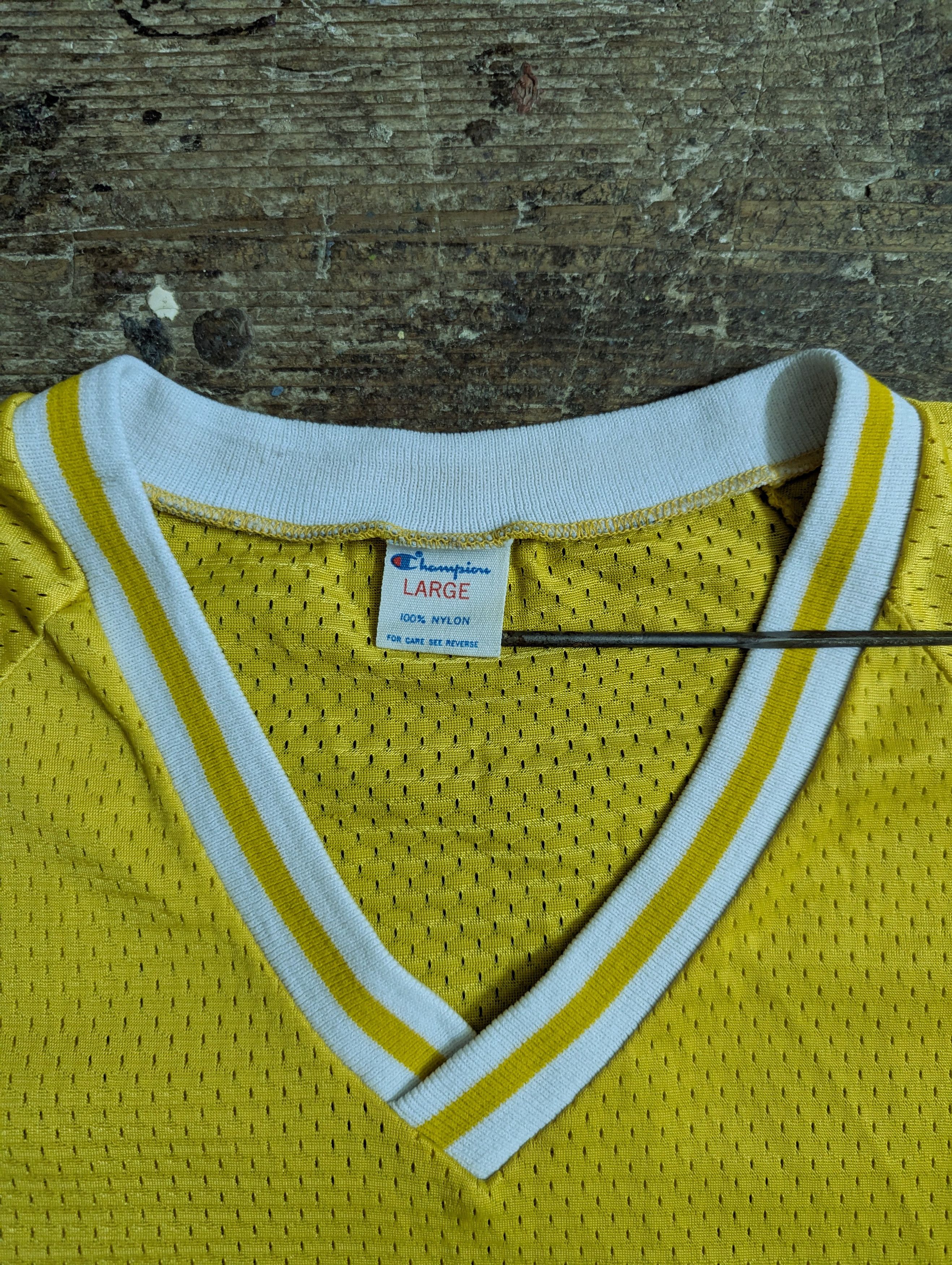 Champion 80s Champion M.C.R.D. San Diego Mesh T Shirt Size US L / EU 52-54 / 3 - 4 Thumbnail