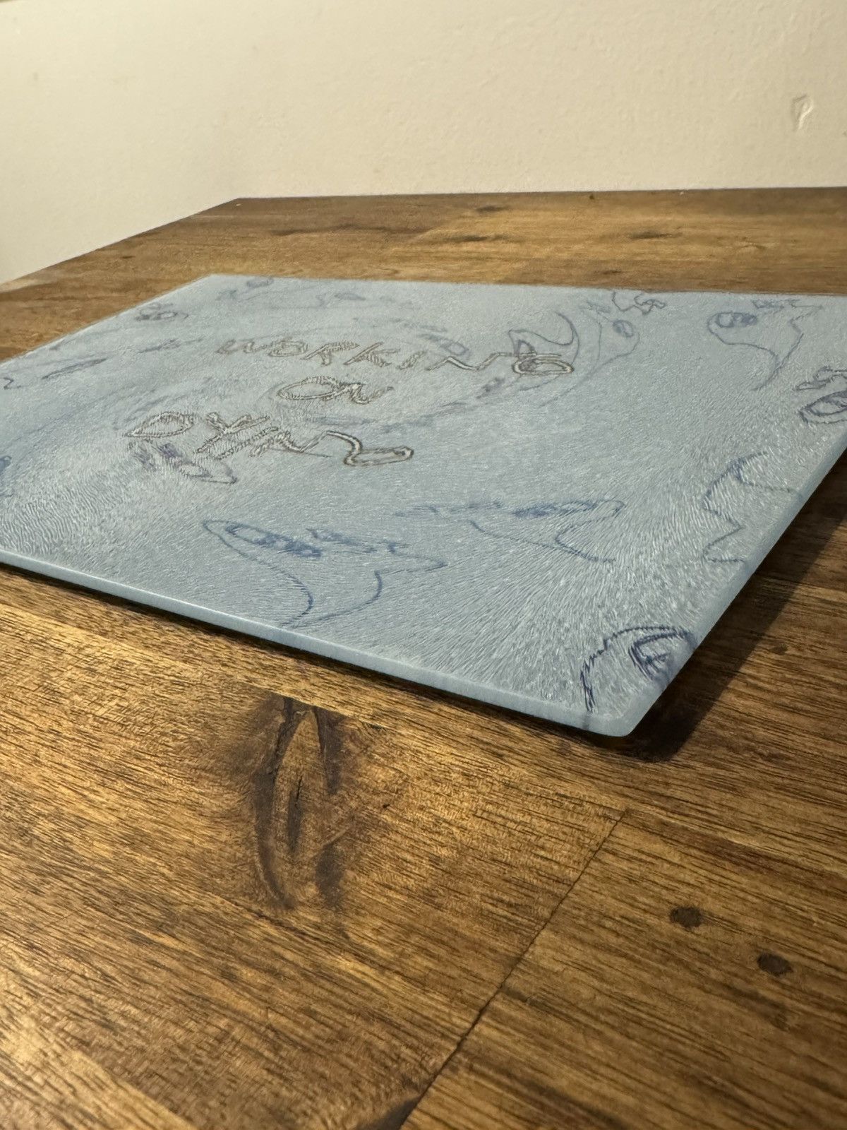 Working On Dying Tray