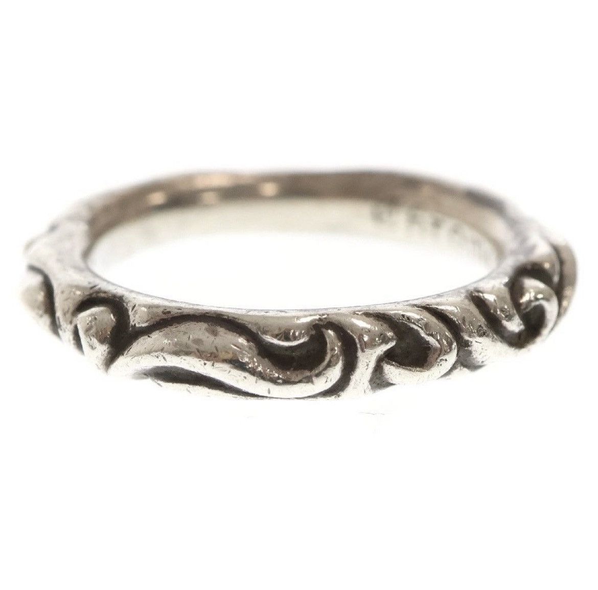 Chrome Hearts Chrome Hearts Scroll Band Ring Silver Size ONE SIZE - 4 Thumbnail