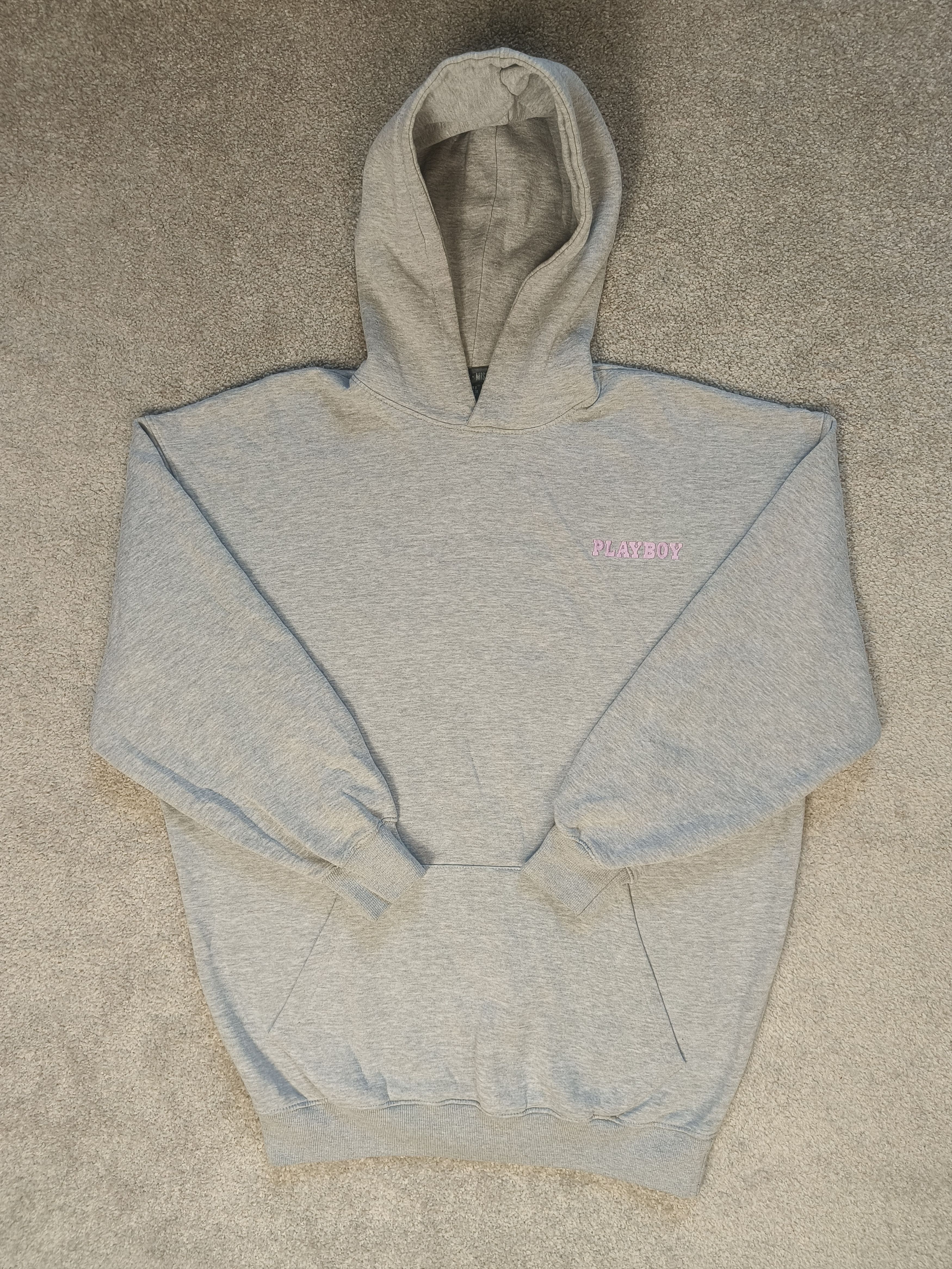 Playboy PLAYBOY x MISSGUIDED Oversized Lip Faded Print Hoodie Size US XL / EU 56 / 4 - 3 Thumbnail