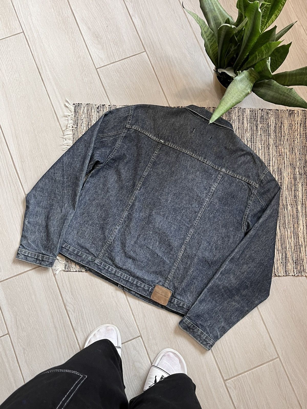 Vintage John Rocha Denim Jacket workwear Size US XL / EU 56 / 4 - 3 Thumbnail