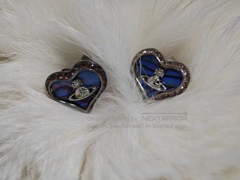 Vivienne Westwood Vivienne Westwood Pink and blue earrings Size ONE SIZE - 3 Thumbnail