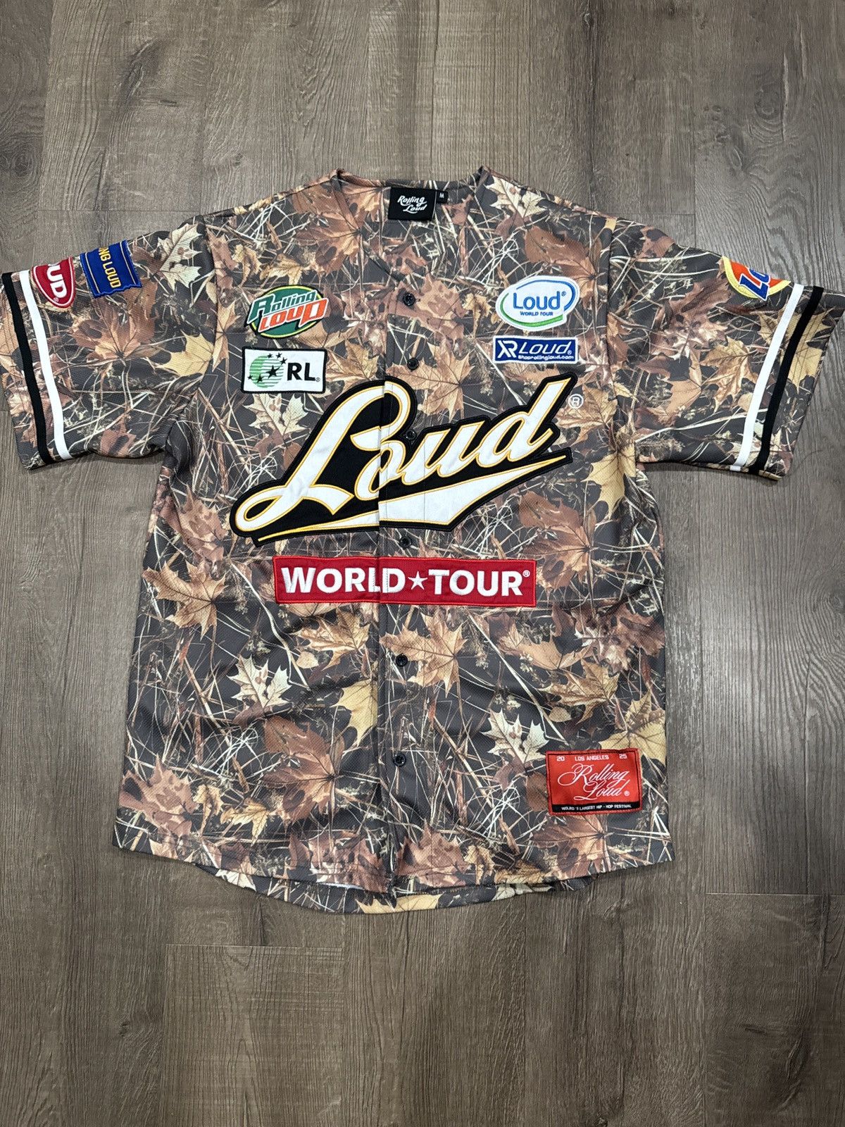 Vintage Rolling Loud LA 2025 Camo Shirt Size US M / EU 48-50 / 2 - 1 Thumbnail