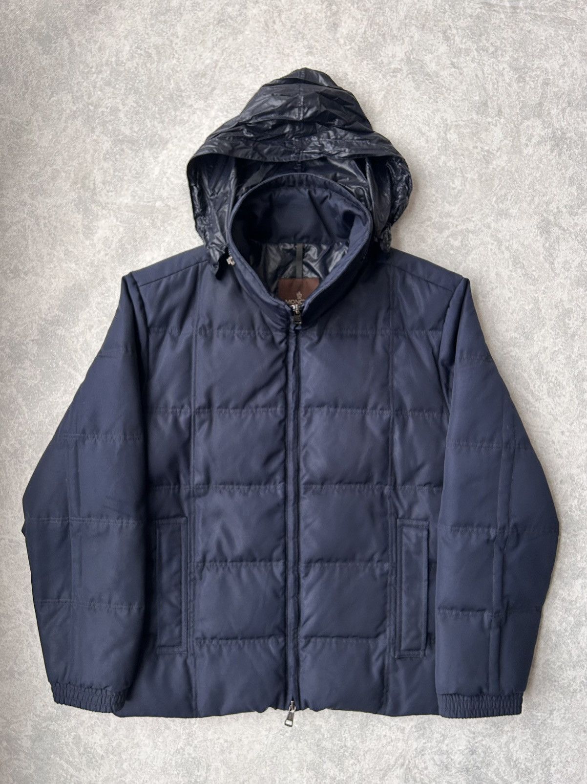 Moncler Vintage Moncler Quilted Down Puffer Jacket Size US XL / EU 56 / 4 - 9 Thumbnail