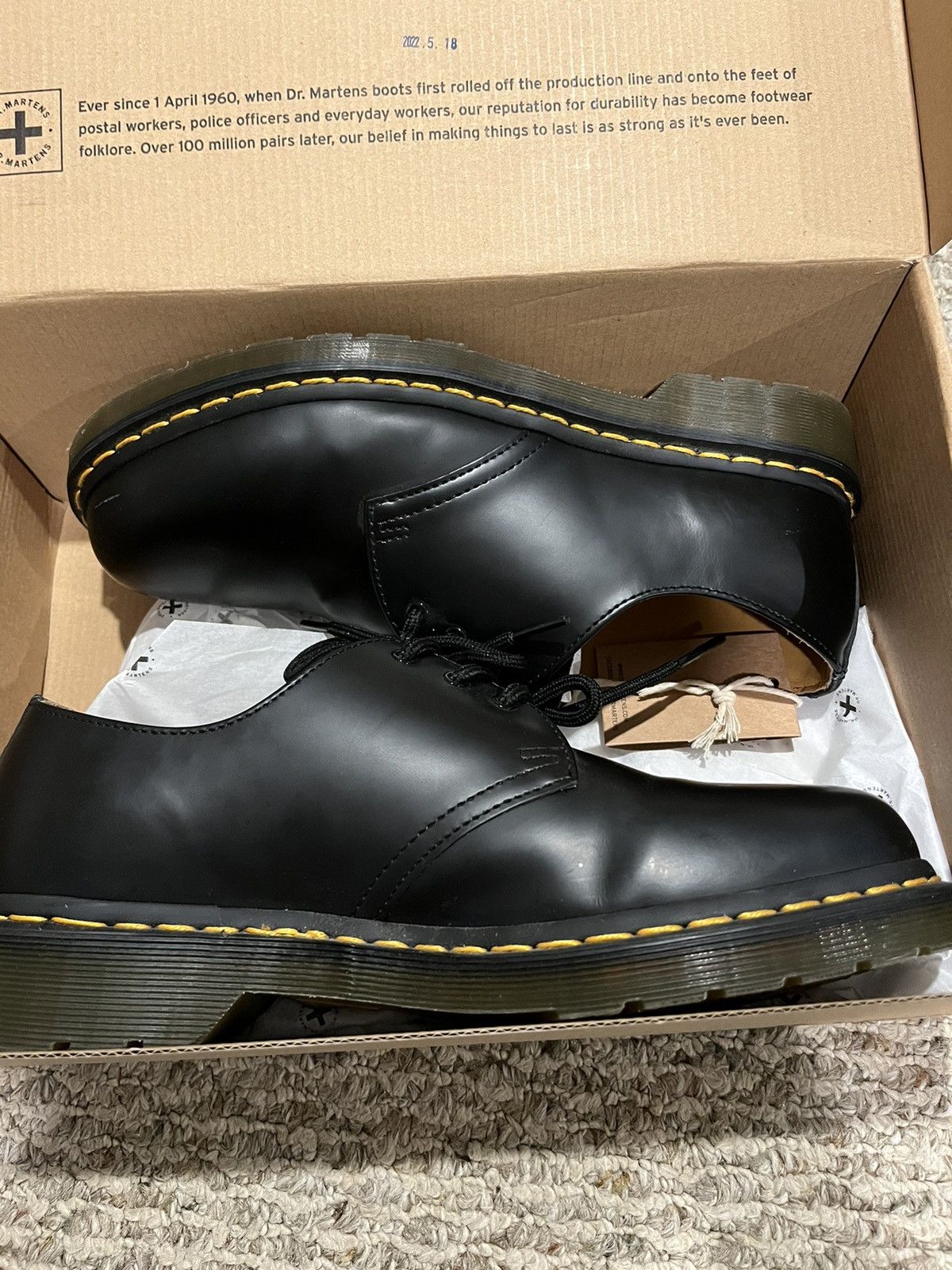 Dr. Martens Dr martens 1461 low black boot Size US 8 / EU 41 - 1 Thumbnail