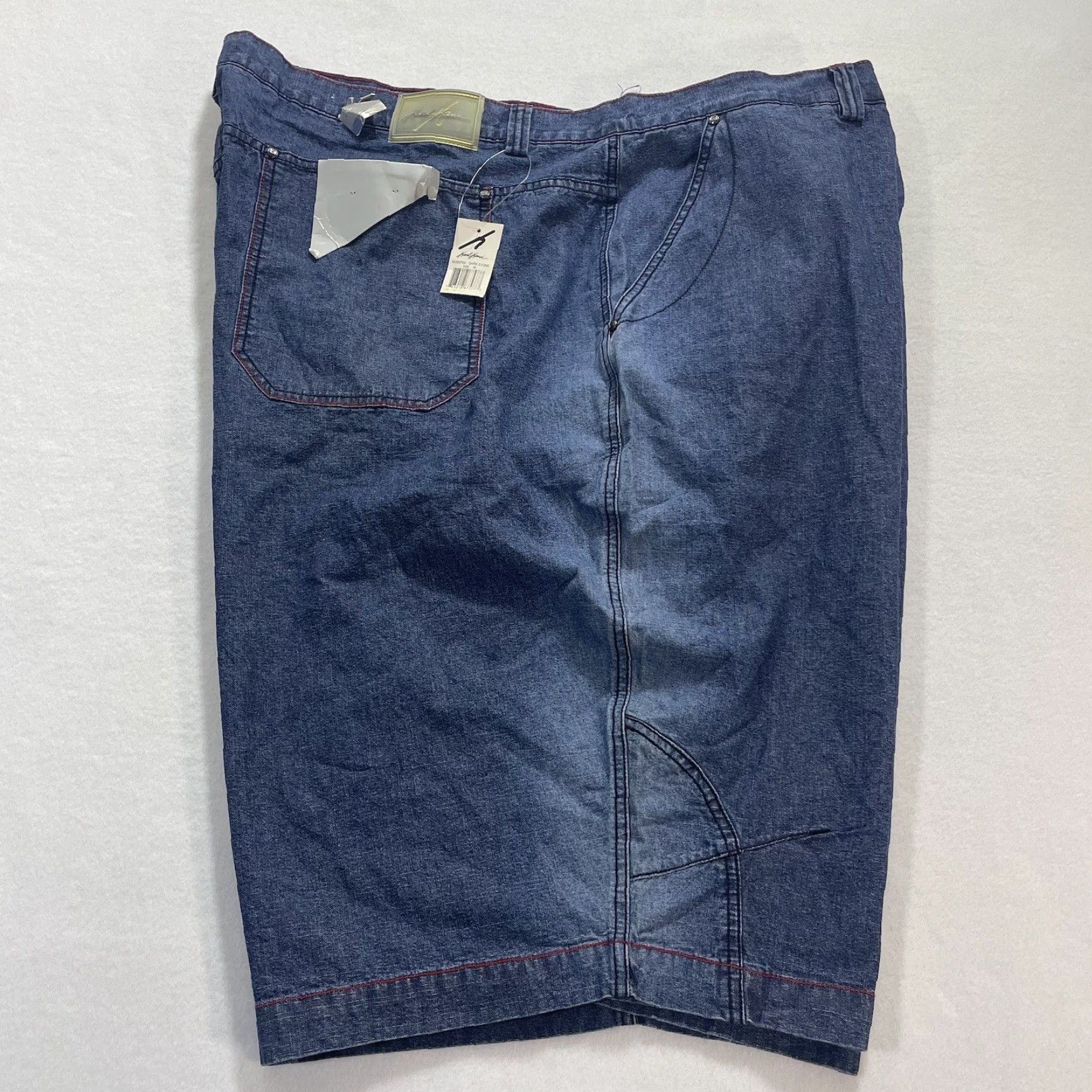 Karl Kani VINTAGE Karl Kani Shorts Denim Baggy Blue 90s Mens Hip Hop NWT Size 56 Shorts Jeans Cargo Pocket%20 Size US 40 / EU 56 - 2 Thumbnail