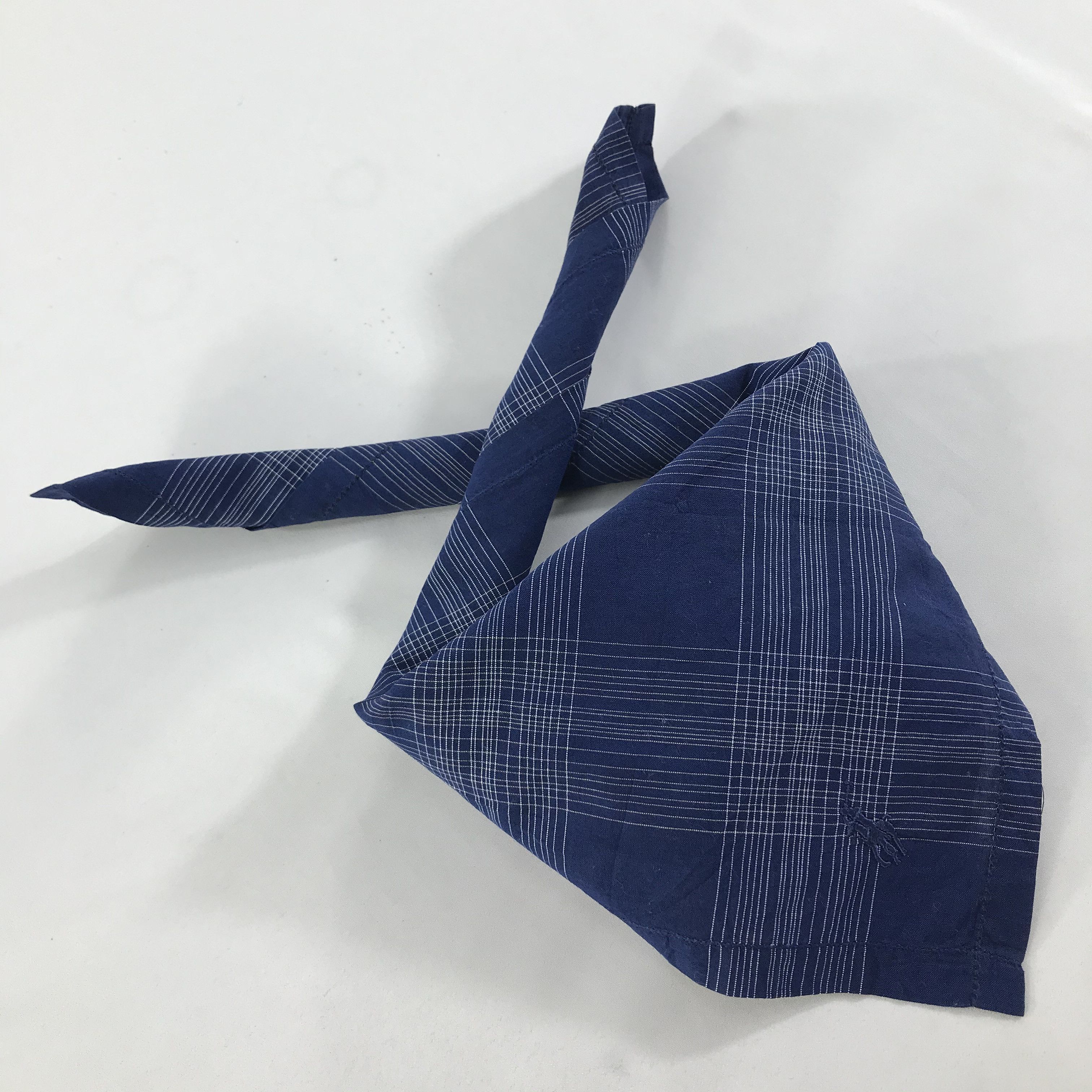 Polo Ralph Lauren × Vintage Polo Ralph Lauren Bandana / Handkerchief /Neckerchief -S1633 Size ONE SIZE - 4 Thumbnail