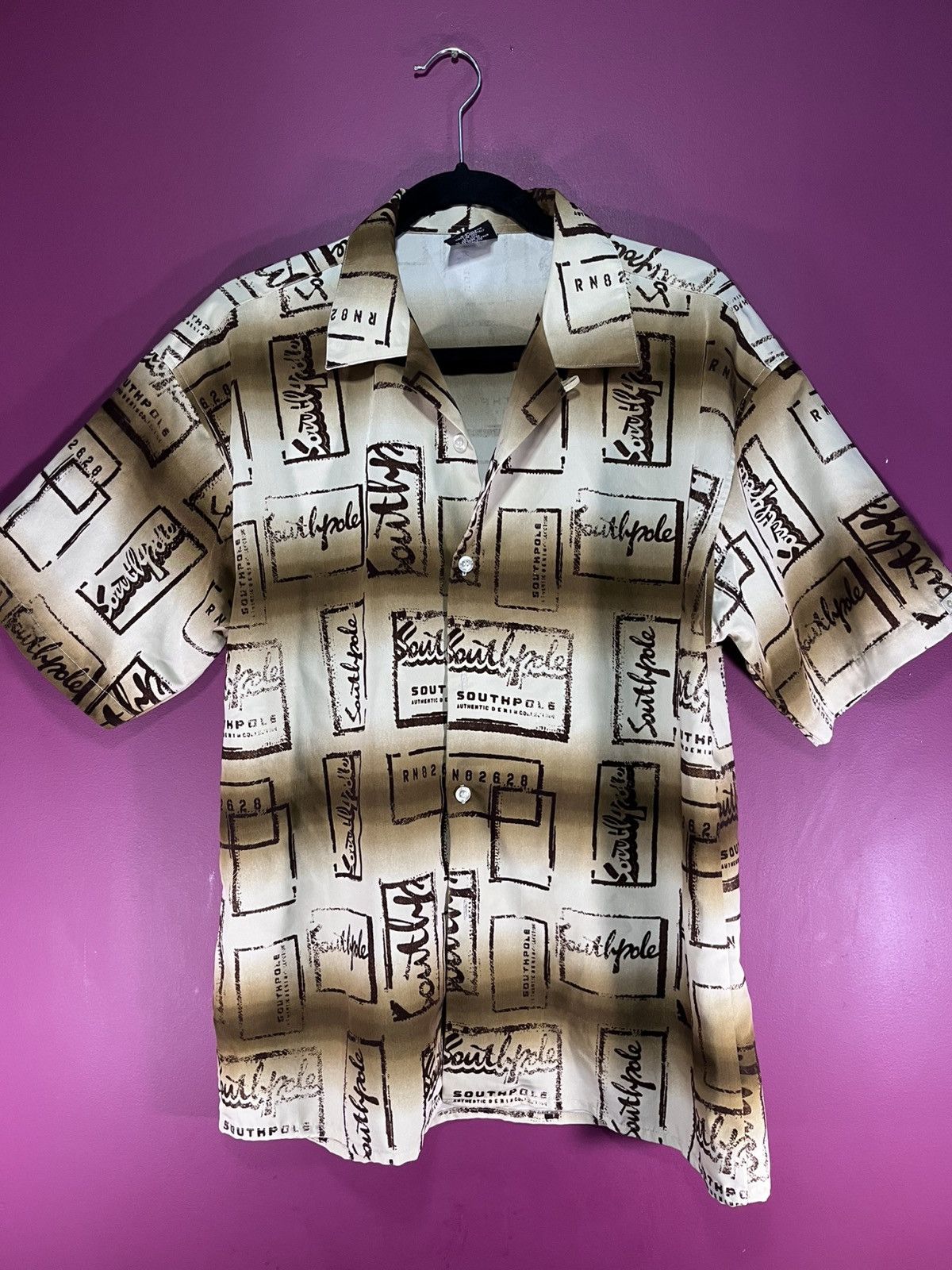 Southpole South Pole button up Size US XL / EU 56 / 4 - 1 Thumbnail