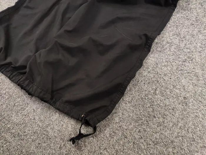 Japanese Brand Rare Vintage Y2K Japanese Black cotton Cargo Baggy Pants Size US 32 / EU 48 - 4 Thumbnail