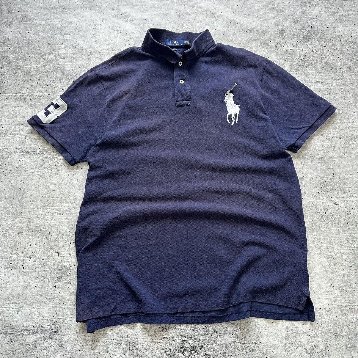 Polo Ralph Lauren Polo Ralph Lauren Polo Shirt Big Pony 3 Blue Men’s Size 2XL Size US XXL / EU 58 / 5 - 1 Thumbnail