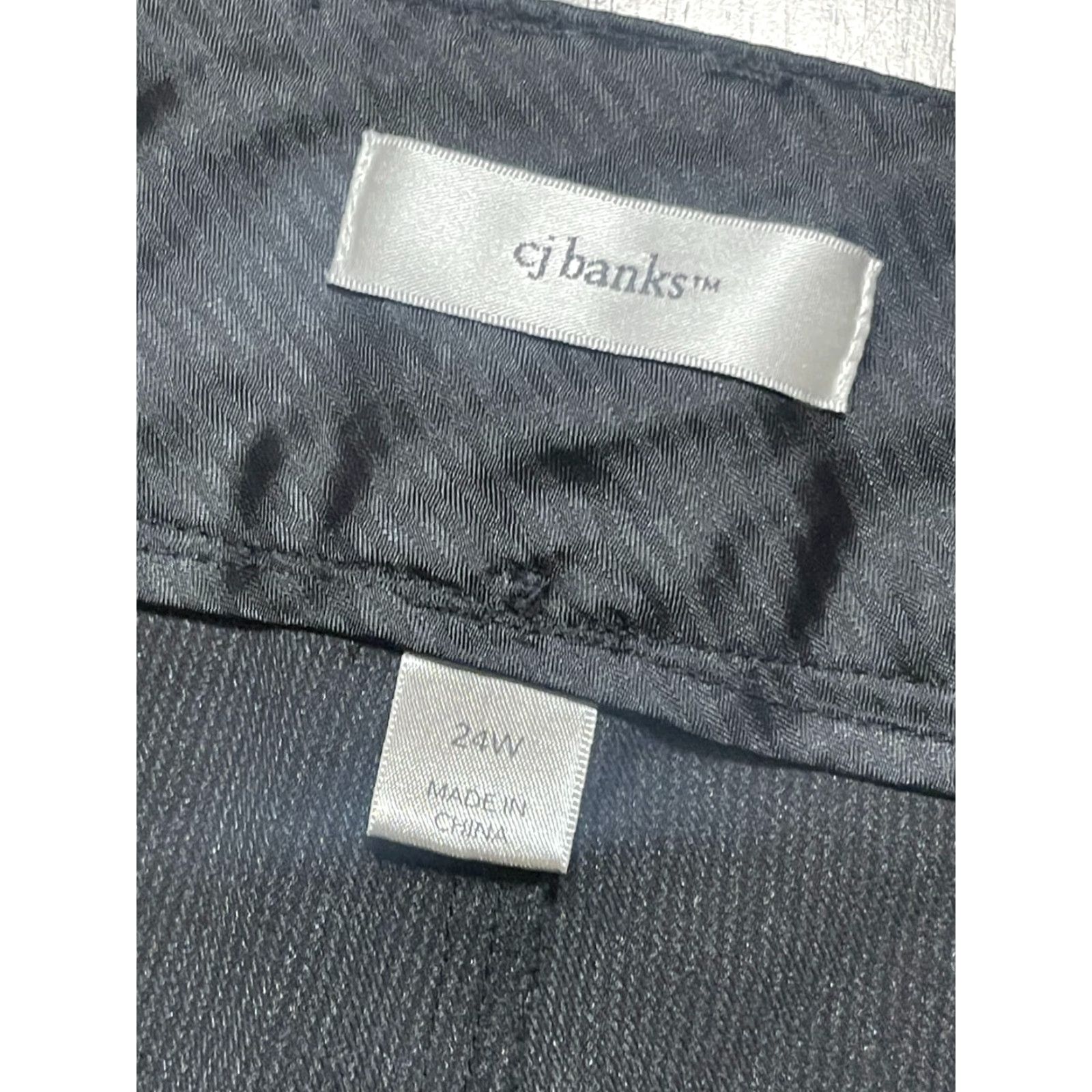 Vintage CJ Banks Pants Women's Plus Size 24W Black Dress Pants Size 42" / US 20 - 4 Thumbnail