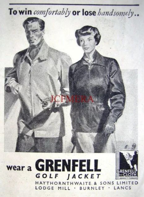Grenfell Vintage 1980s Grenfell Golfer England Jacket Size US M / EU 48-50 / 2 - 4 Thumbnail