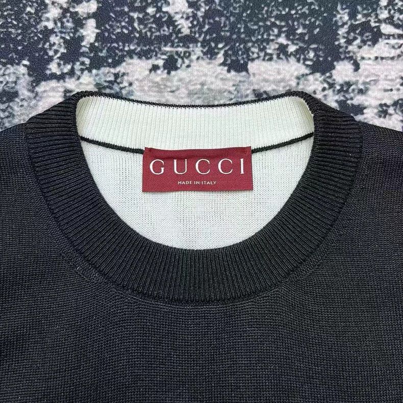 Gucci Gucci Black letter logo knitted dress Size XS / US 0-2 / IT 36-38 - 2 Thumbnail