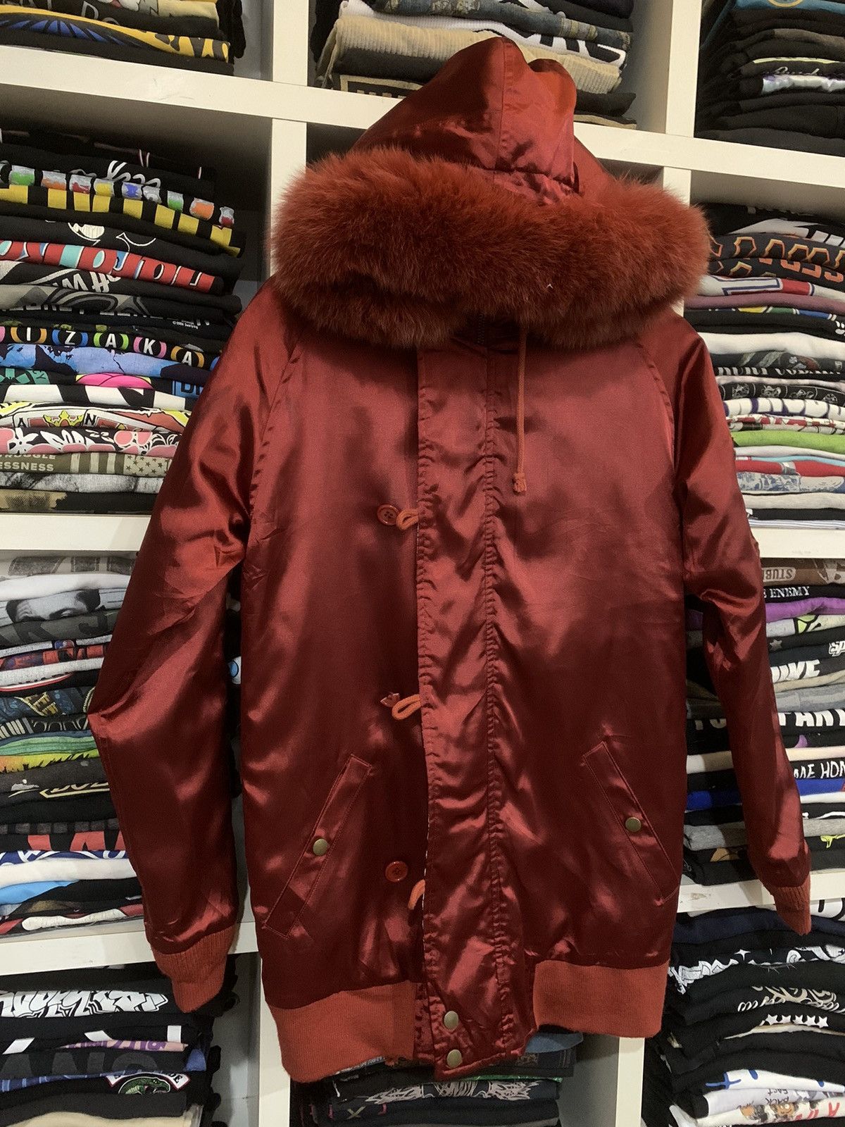 Japanese Brand Swagger Fur Hoodie Jacket Size US M / EU 48-50 / 2 - 5 Thumbnail