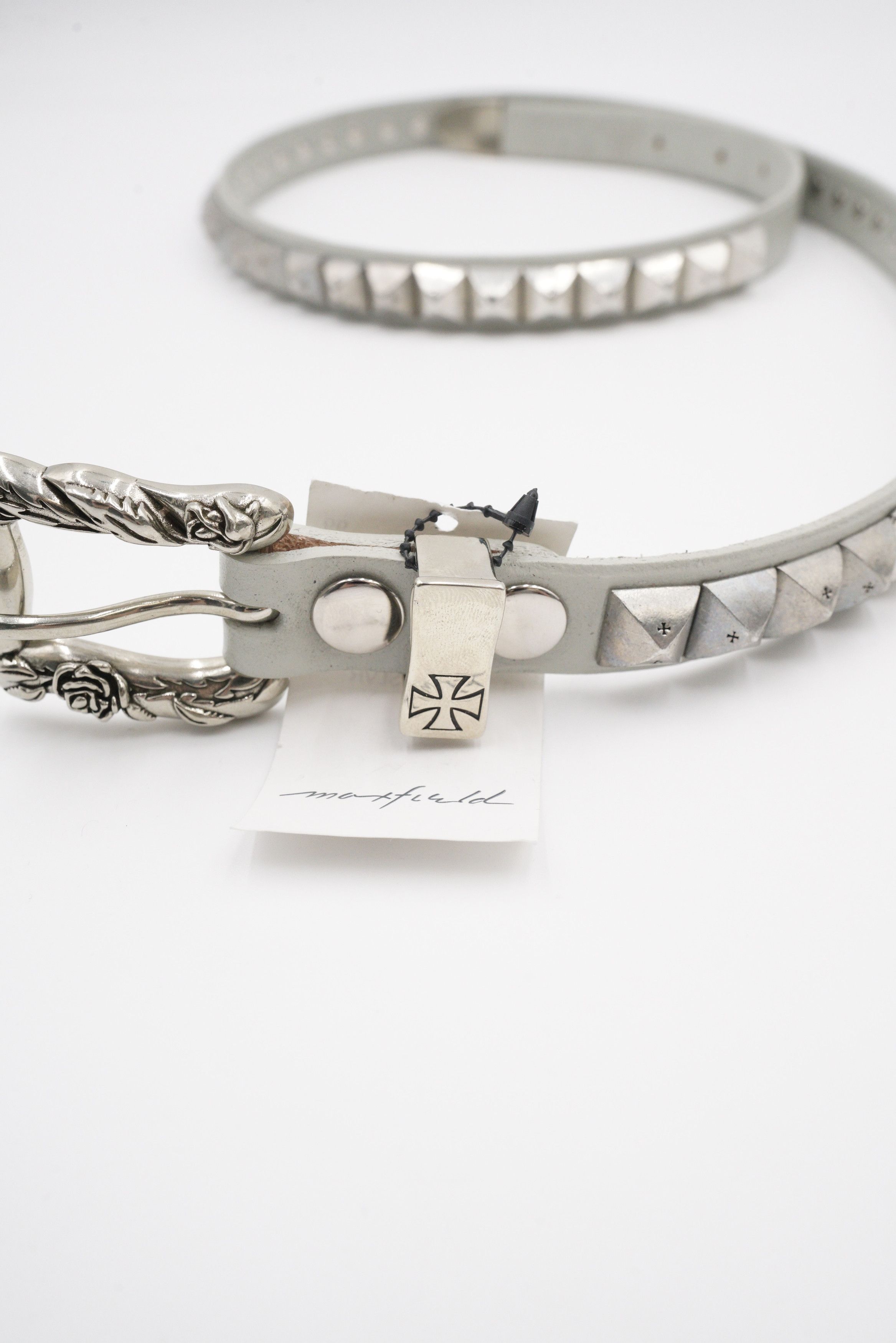 Enfants Riches Deprimes ERD Skinny Stud Belt Maxfield - 90cm Size ONE SIZE - 6 Thumbnail