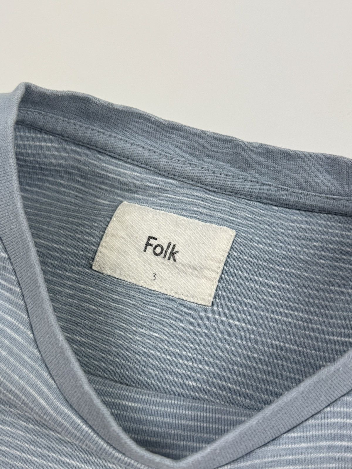Folk Folk Striper Basic T-Shirt Size US L / EU 52-54 / 3 - 5 Thumbnail
