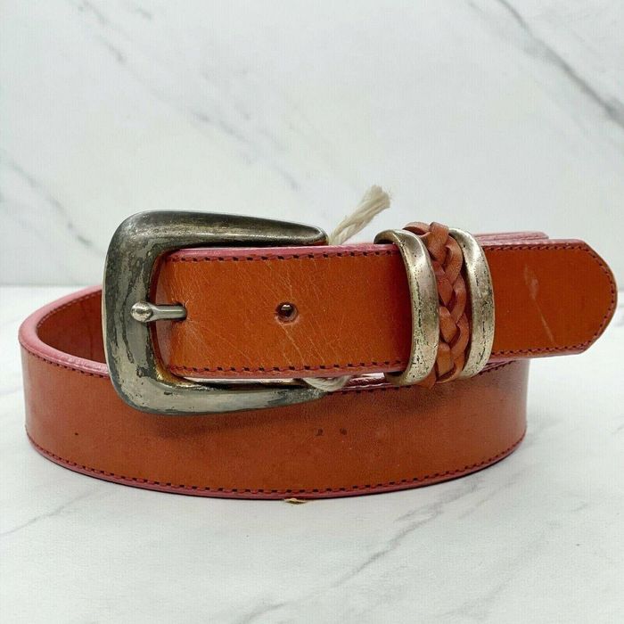 Brighton leather vintage 90s belt medium western