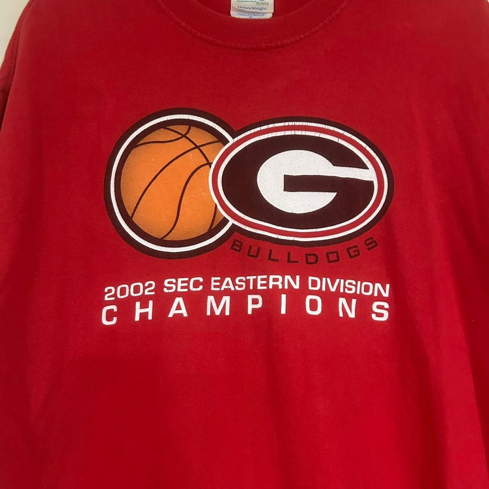 Other 2002 Georgia Bulldogs SEC Eastern Basketball Champions Shirt Size US XL / EU 56 / 4 - 2 Thumbnail