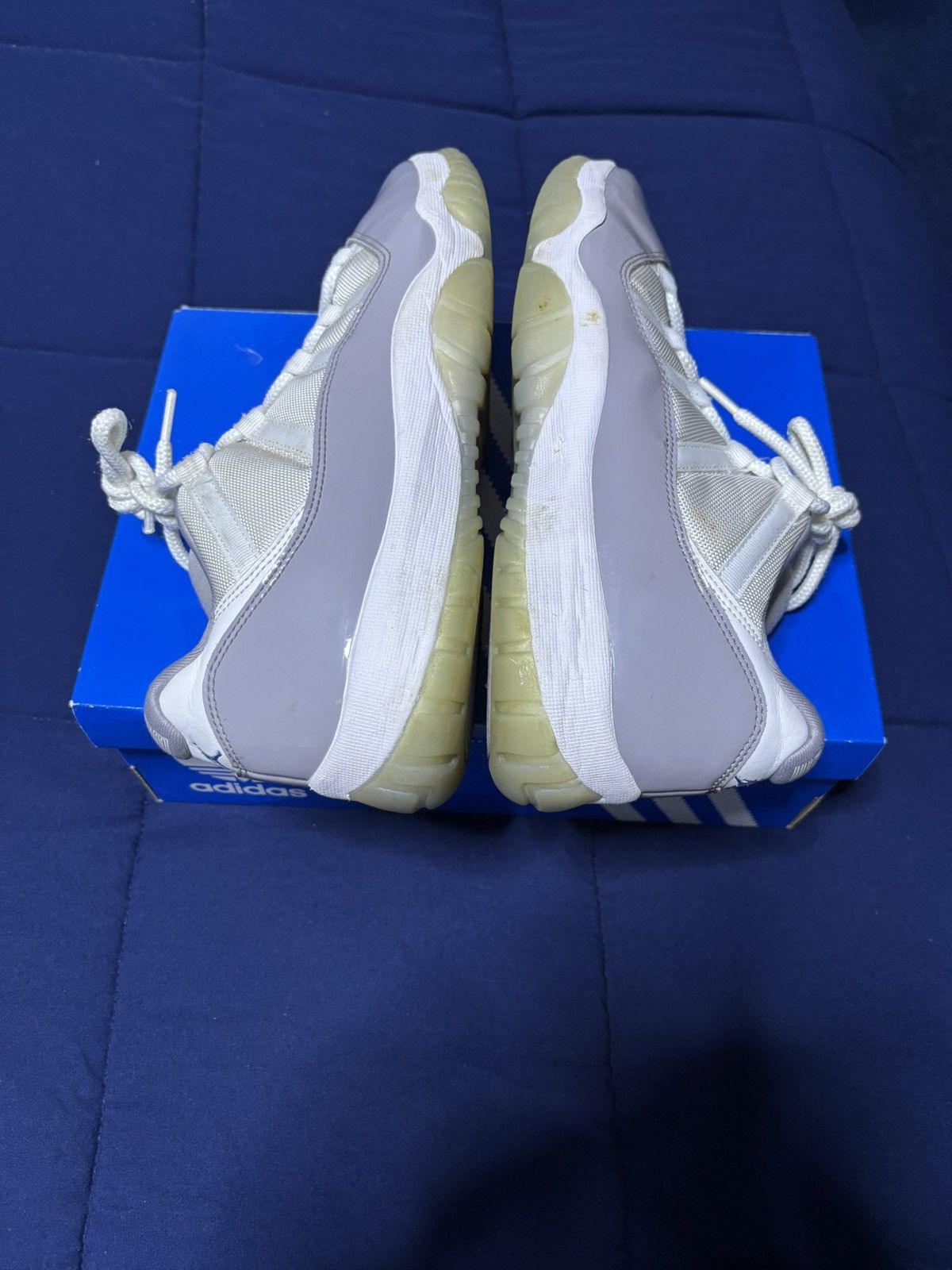 Jordan Brand Jordan 11 Retro Low Cement Grey 2023 Size 11 Size US 11 / EU 44 - 3 Thumbnail