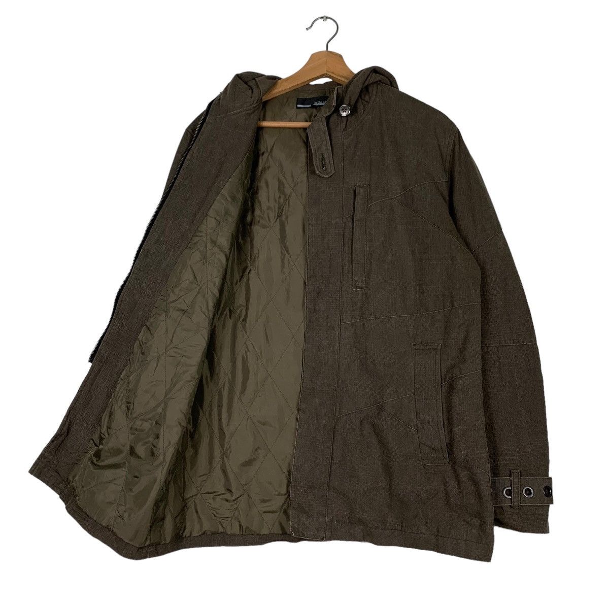 In The Attic IN THE ATTIC Brown Hoodie Jacket #0637-C29 Size US M / EU 48-50 / 2 - 9 Thumbnail