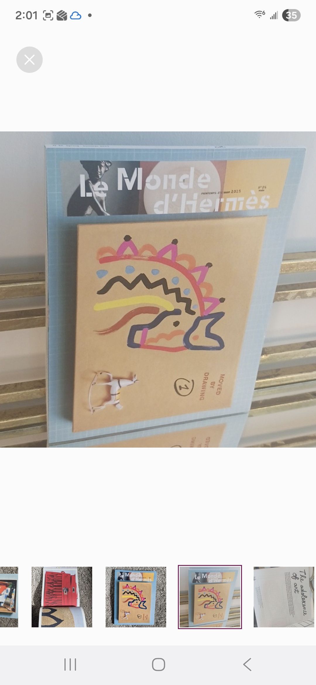 Hermes Hermès Le Monde d'Hermès Magazine-Spring/Summer 25 Size ONE SIZE - 2 Thumbnail