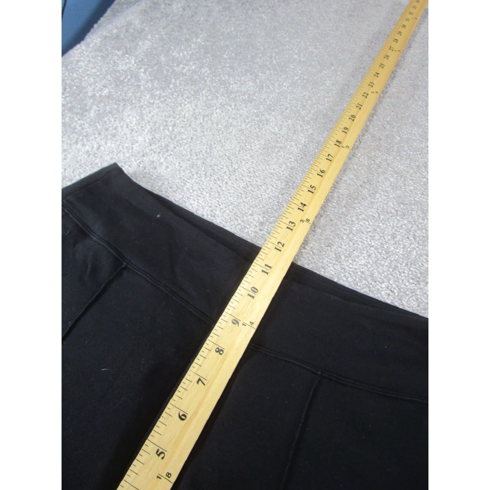 Athleta Athleta Pants Womens 10 Black Straight Stretch Dress Pants Size 32" / US 10 / IT 46 - 6 Thumbnail
