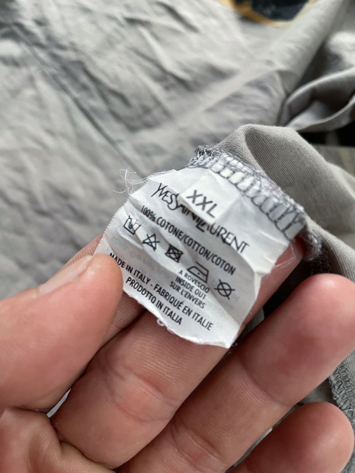 Yves Saint Laurent YVES SAINT LAURENT GRPAHIC TEE Size US L / EU 52-54 / 3 - 6 Thumbnail