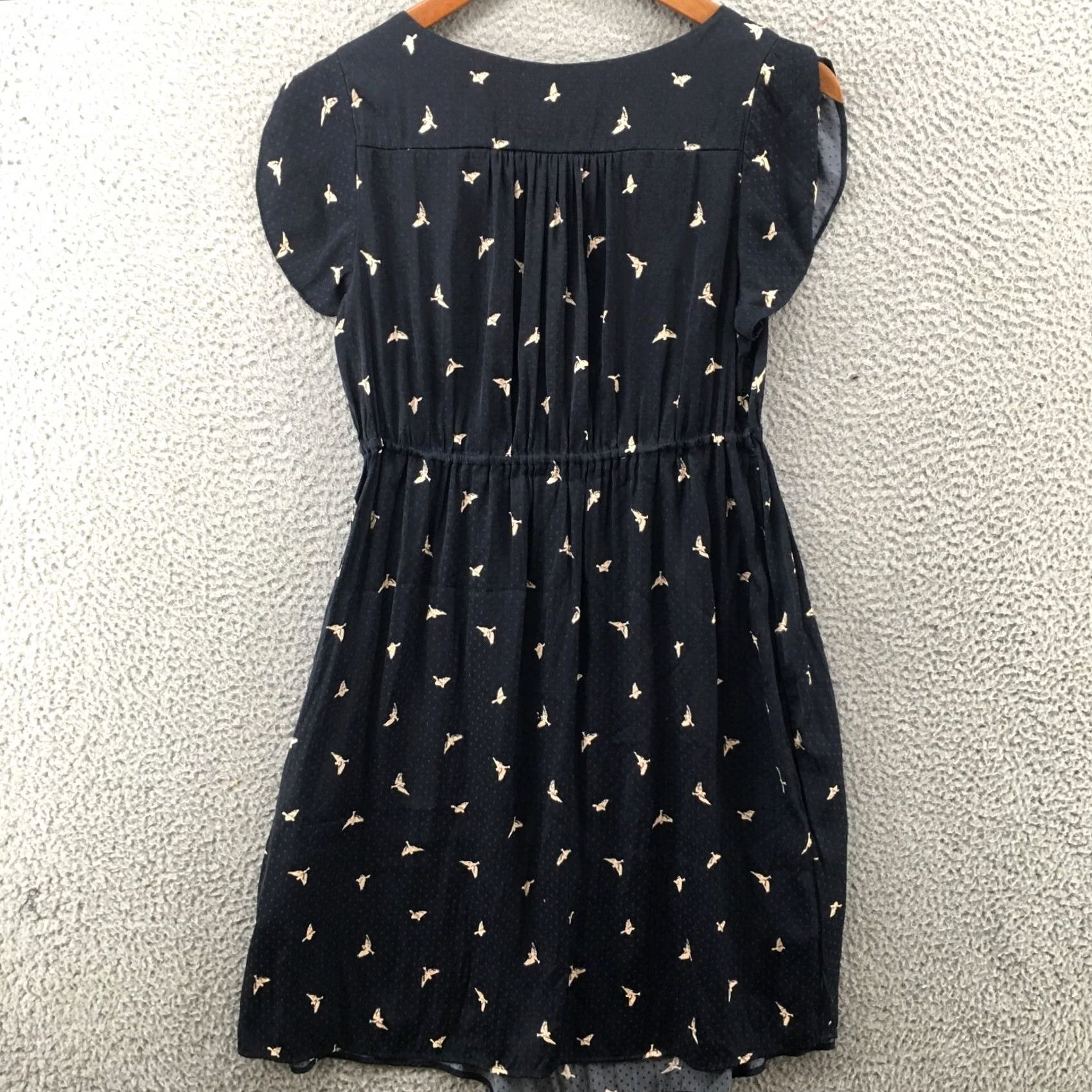 H&M H&M Mama Chiffon Dress Womens S Multicolor Polyester Animal Print Short Sleeve Dress Size 28" / US 6 / IT 42 - 7 Thumbnail