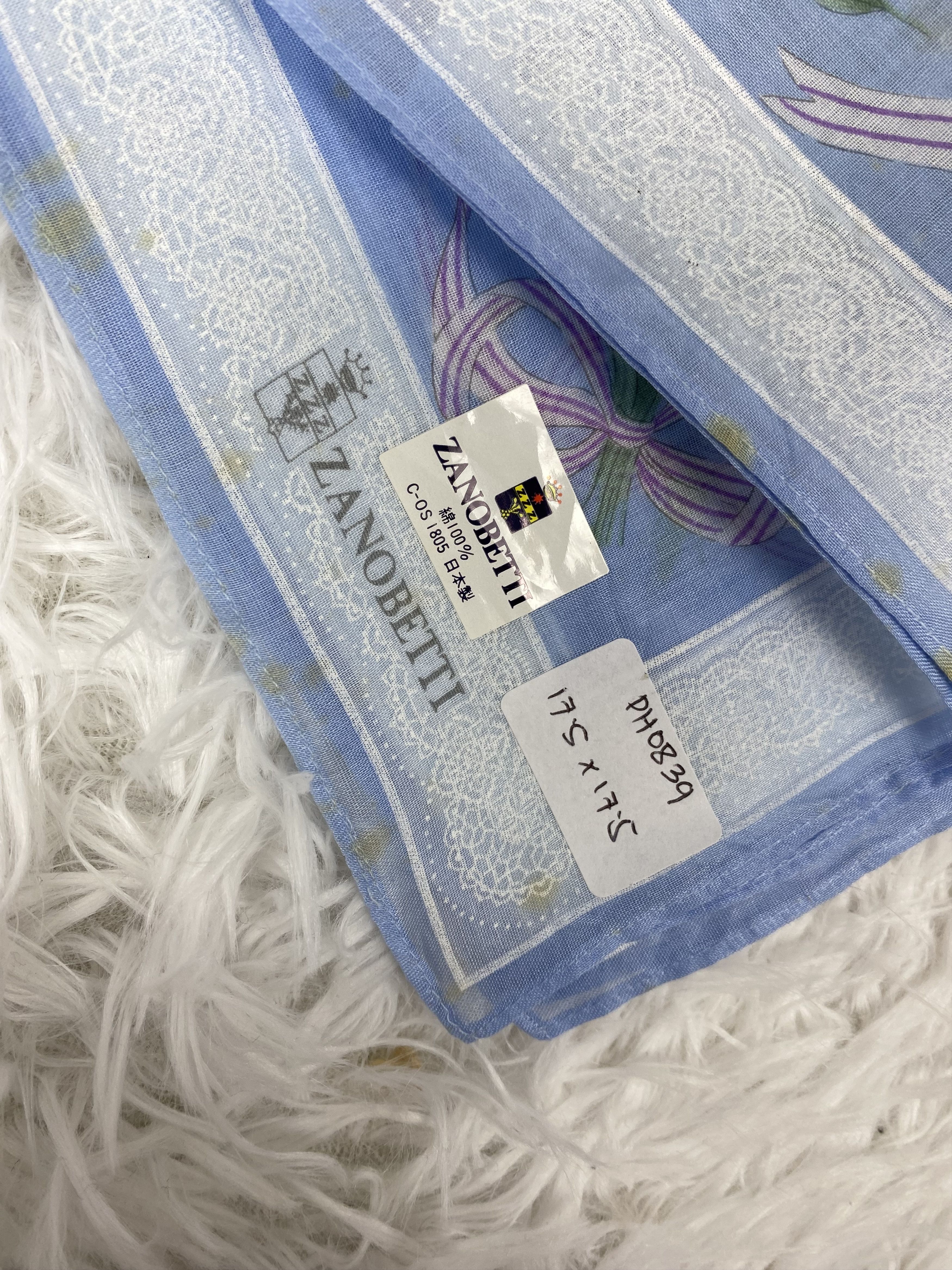 Vintage × Zanetti Vintage Zanobetti Handkerchief Neckerchief PH0839 Size ONE SIZE - 2 Thumbnail