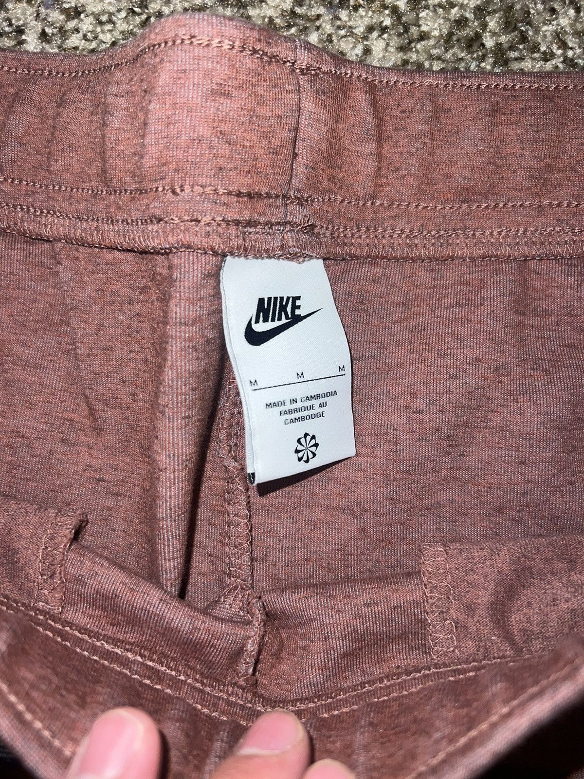 Nike Nike Tech Fleece Light Maroon Recycle Pack Size Medium Size US 34 / EU 50 - 2 Thumbnail
