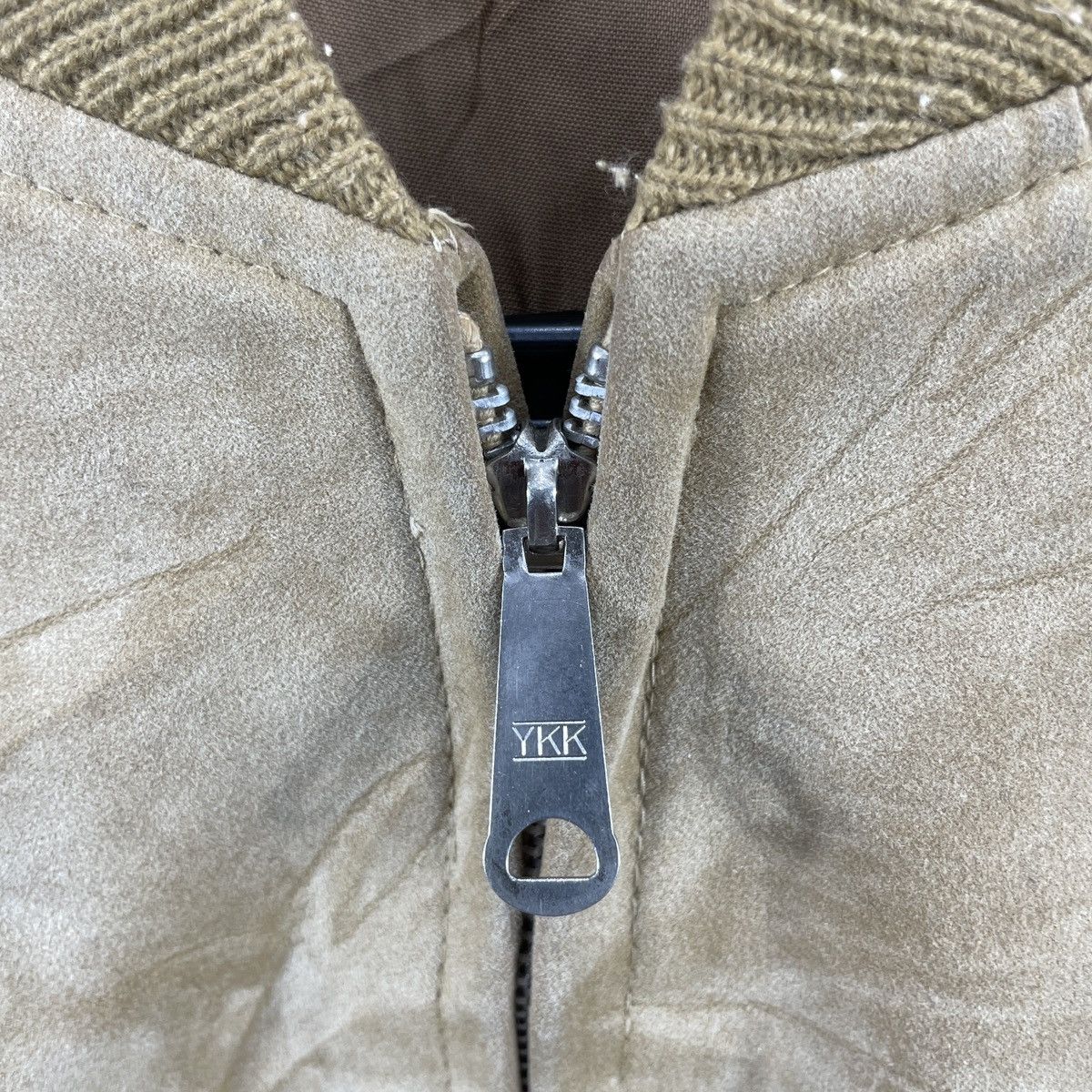 Japanese Brand Vintage Japanese Brand Leather Bomber Jacket Size US M / EU 48-50 / 2 - 8 Thumbnail