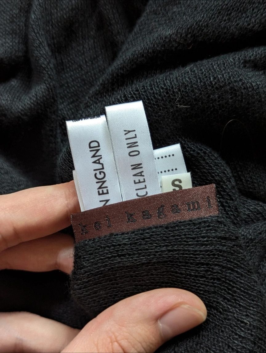 Japanese Brand Kei Kagami Structured Top with Detachable Belt Size S / US 4 / IT 40 - 10 Thumbnail