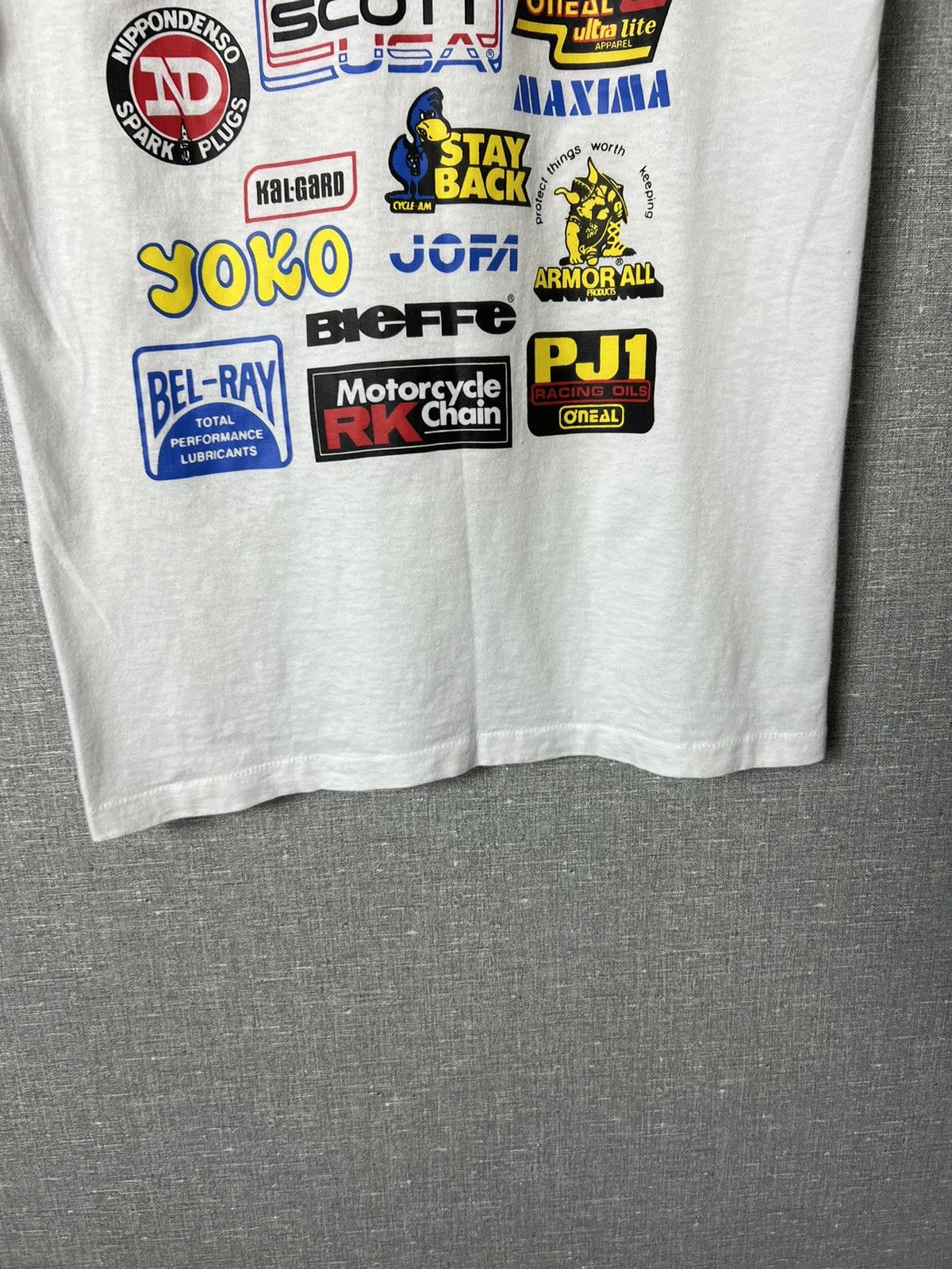 Vintage 80s O’Neal USA Racing Single Stitch T-Shirt Big Logo Size US M / EU 48-50 / 2 - 14 Thumbnail