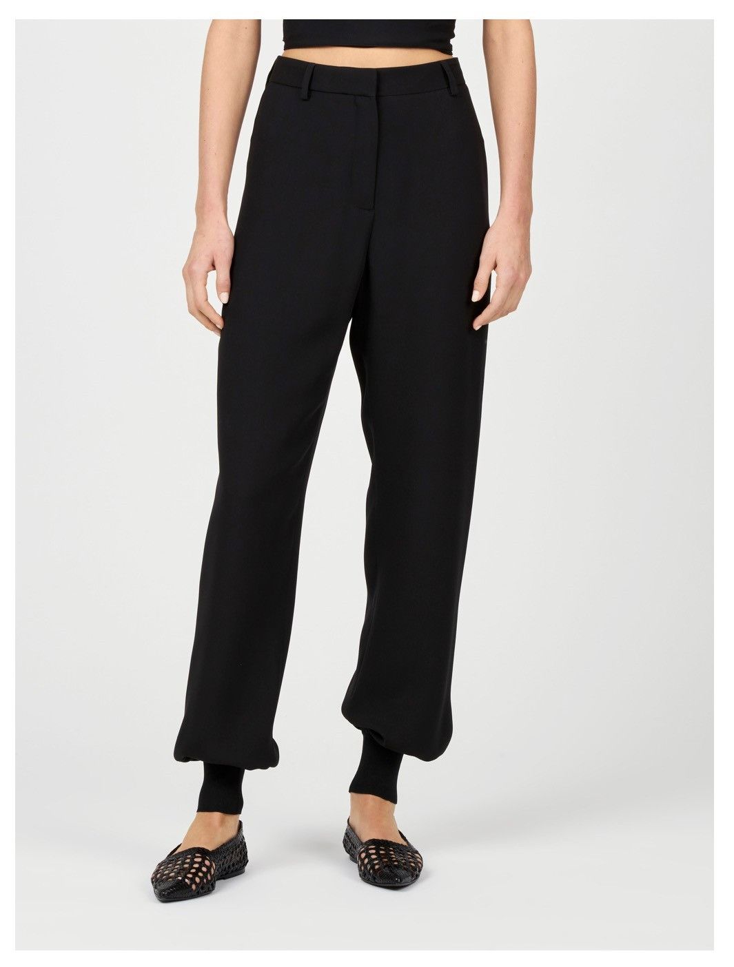 Loro Piana o1srvl11e0526 FAP0497 Audley Pant in Black Size 25" / US 0 / IT 36 - 4 Thumbnail