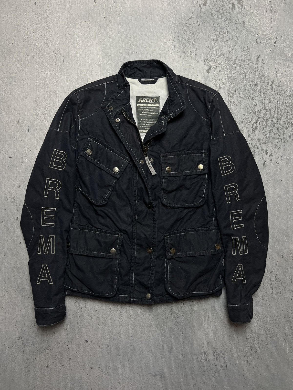 Other Brema Racing GT H2Out Italy Motorcycle Luxury Cargo Jacket Size S / US 4 / IT 40 - 4 Thumbnail