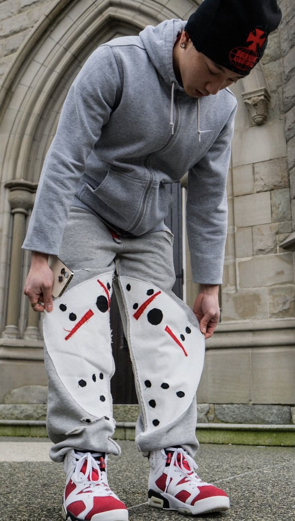 Handmade Jason Sweatpants Size US 28 / EU 44 - 2 Thumbnail