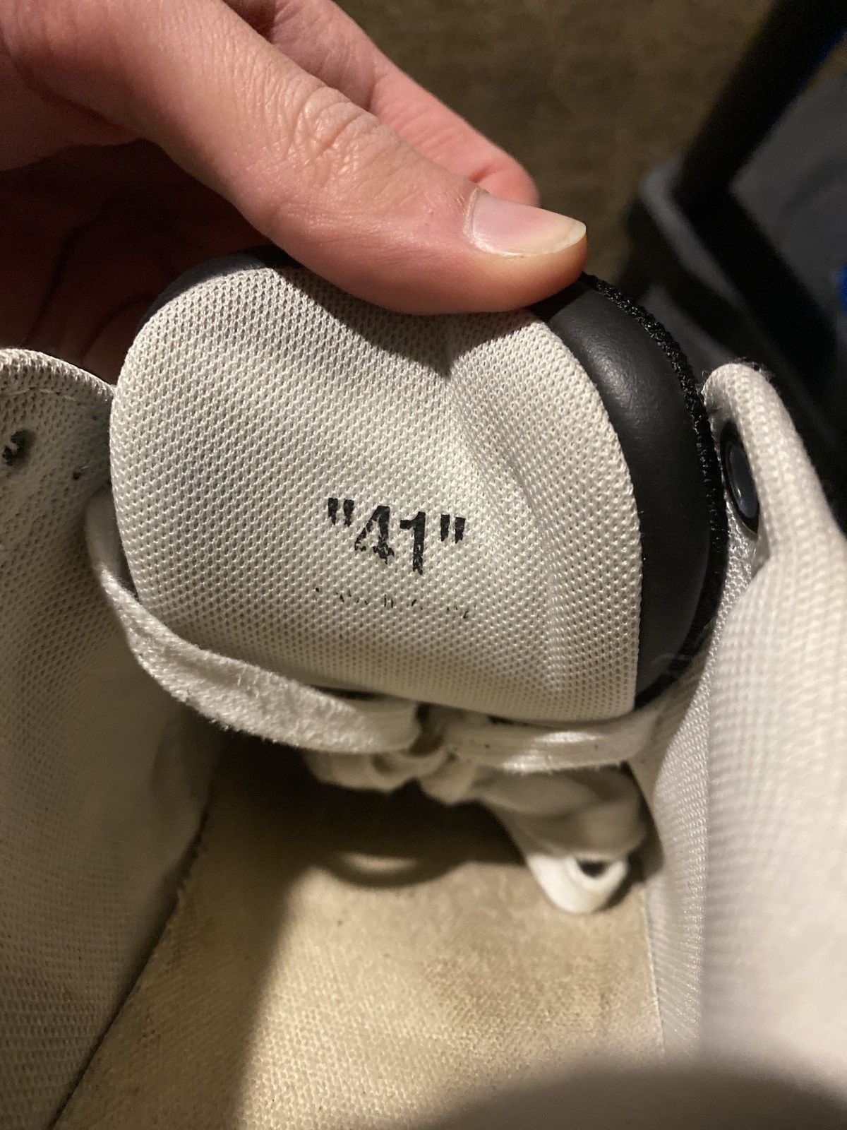 Off-White Size 41 (8 US) Off-White Out of Office 'UNC Blue White ' Size US 8 / EU 41 - 18 Thumbnail