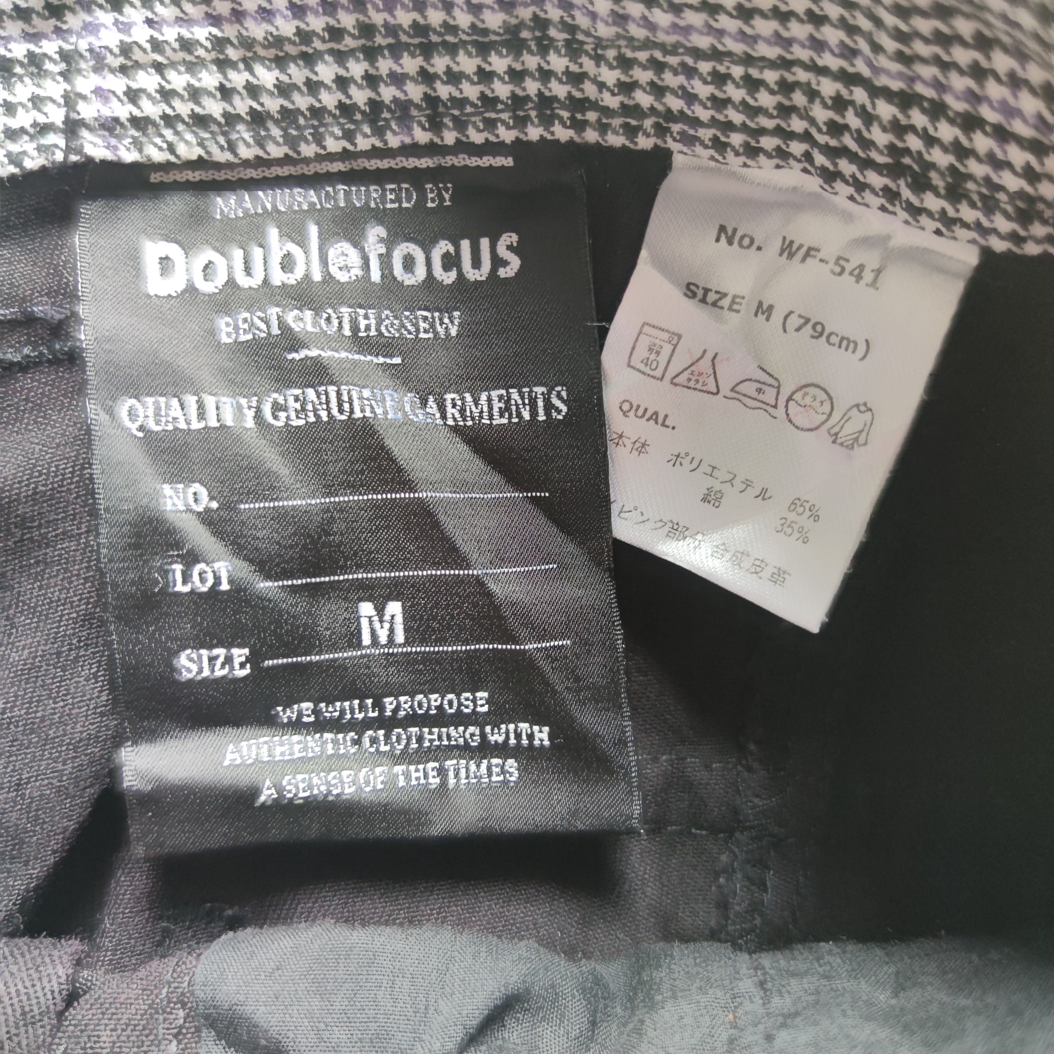 Japanese Brand Japenese Brand Double Focus Multi Zip Cargo Pants Size US 31 - 6 Thumbnail