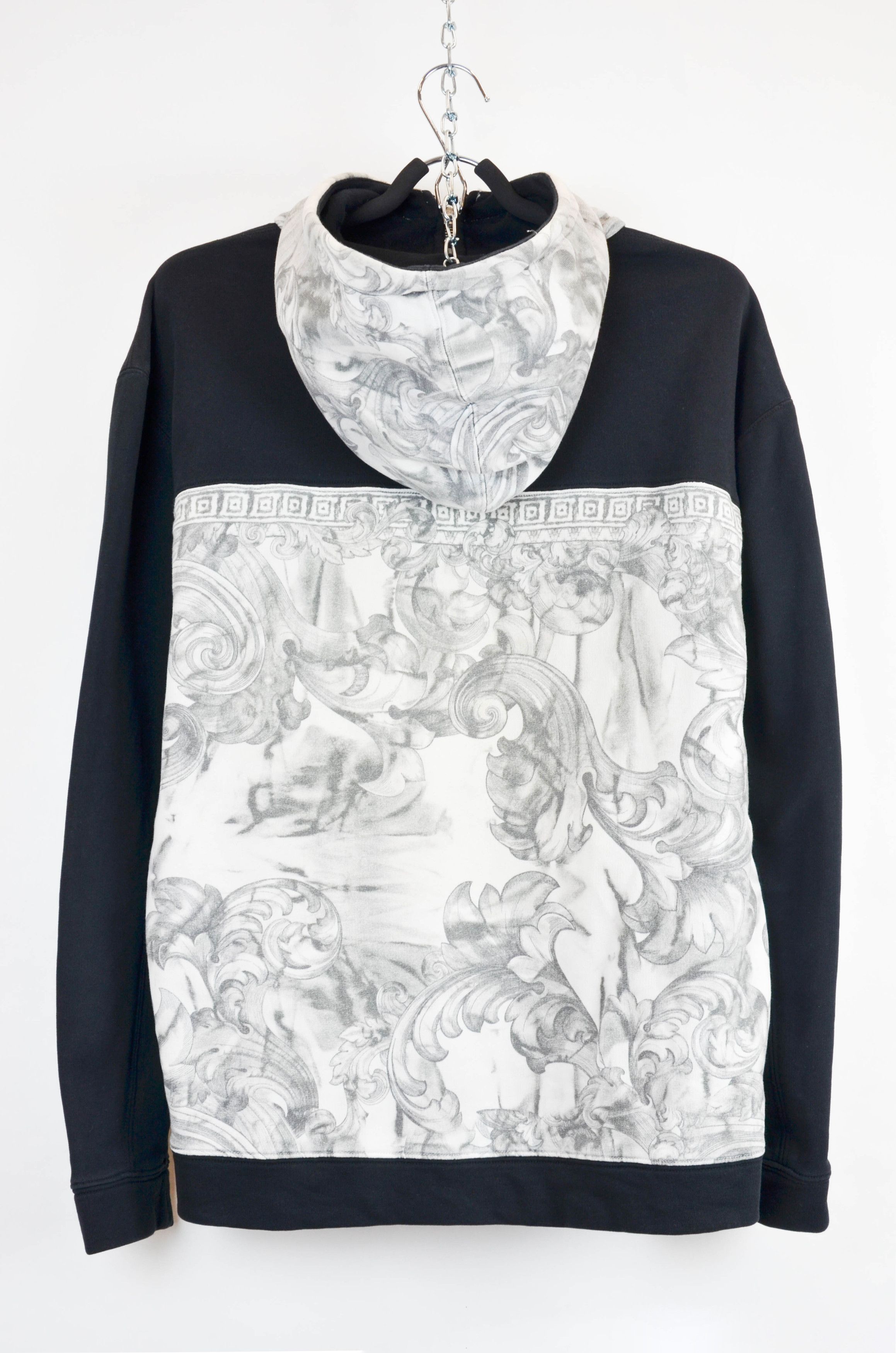 Versace Versace Collection Baroque Print Half-Zip Hoodie – Size L Size US L / EU 52-54 / 3 - 2 Thumbnail