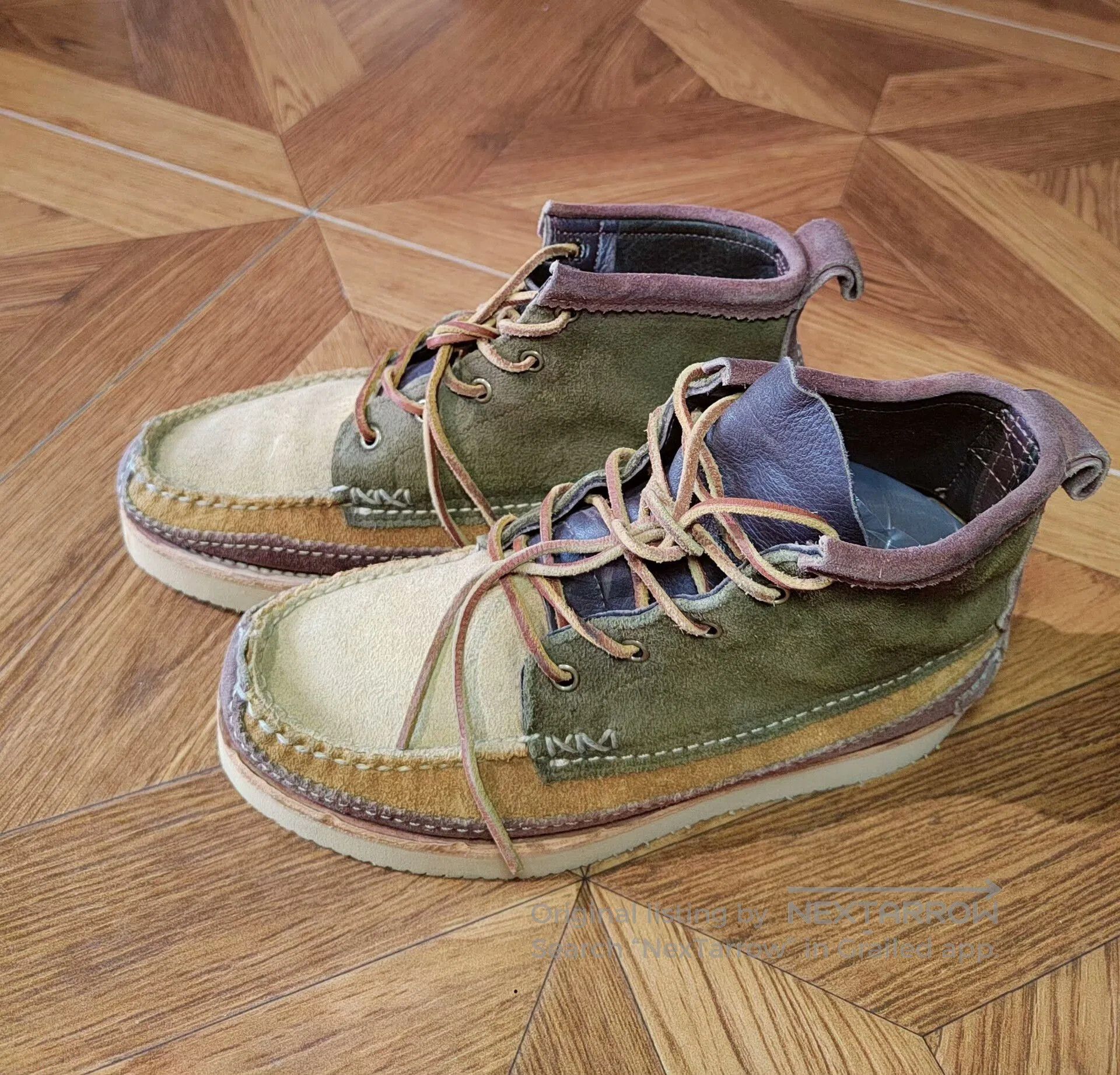 Yuketen Yuketen Classic Moccasin Suede Work Boots. Size US 8.5 / EU 41-42 - 1 Thumbnail