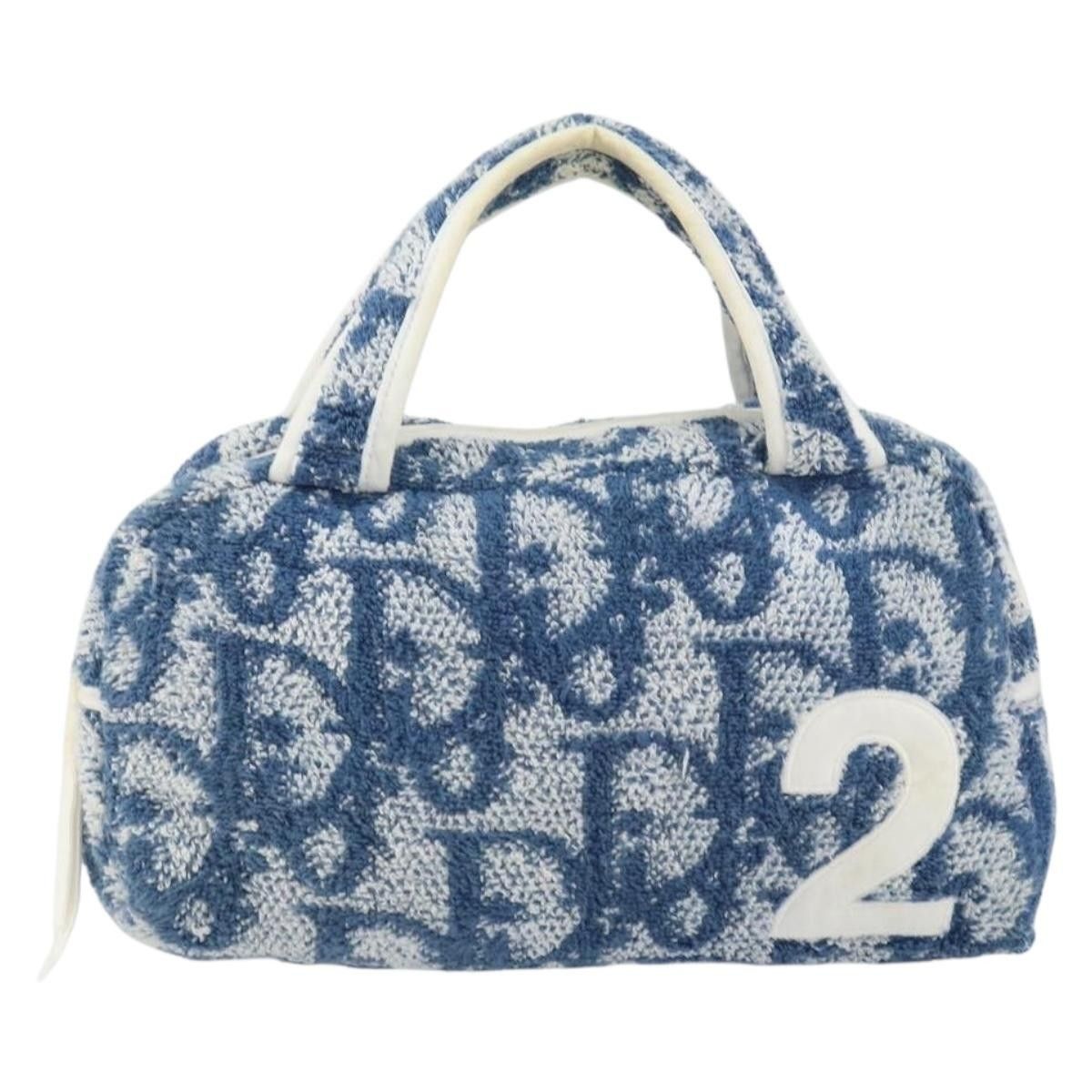 Dior Christian Dior Vintage Trotter Handbag Canvas Size ONE SIZE - 1 Thumbnail