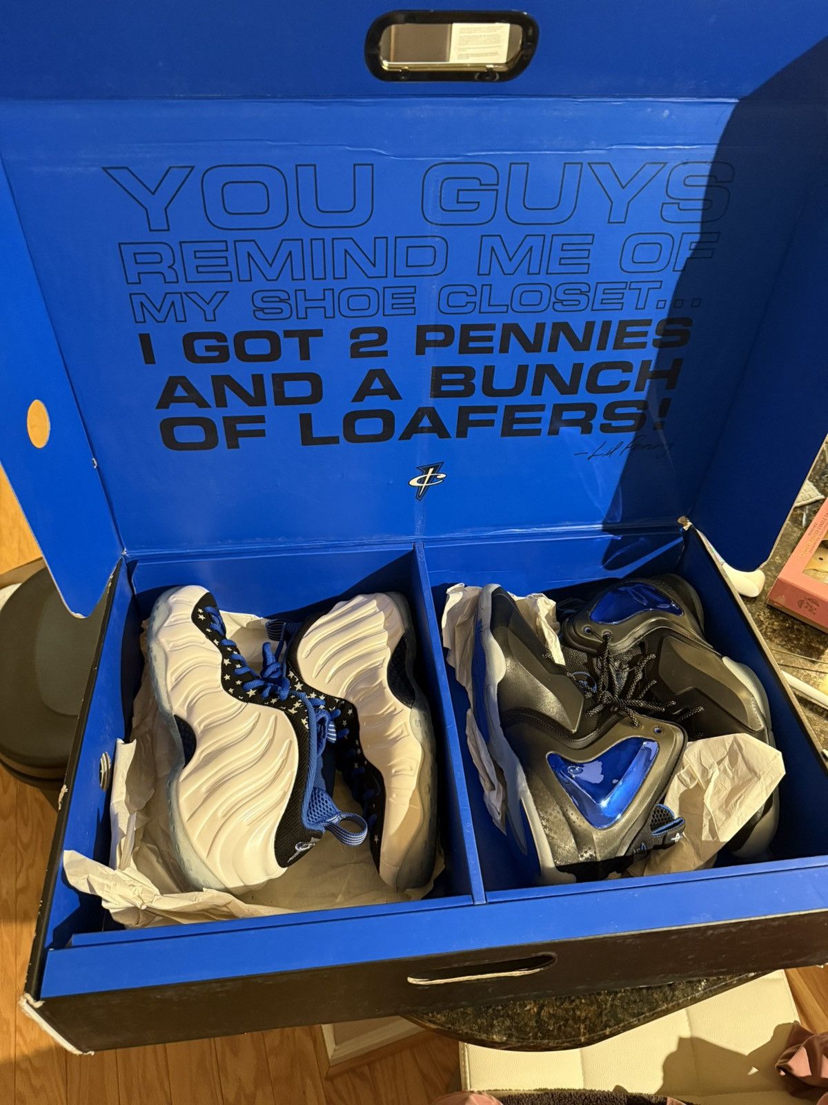Nike Penny Nike Foamposite One Lil Penny Posite Shooting Stars Pack Grailed