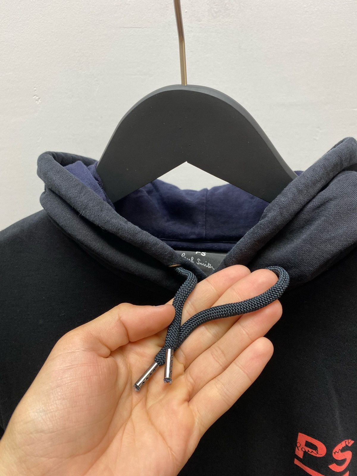 Paul Smith × Vintage Vintage Paul Smith Surfing Rat Hoodie M Men’s Black Size US M / EU 48-50 / 2 - 9 Thumbnail