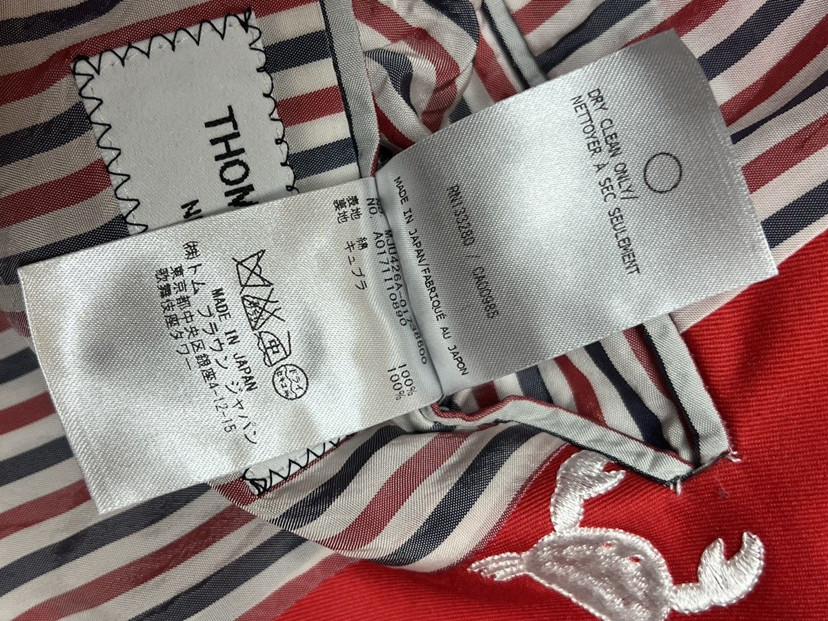 Thom Browne Crab embroidered blazer Size US M / EU 48-50 / 2 - 10 Thumbnail