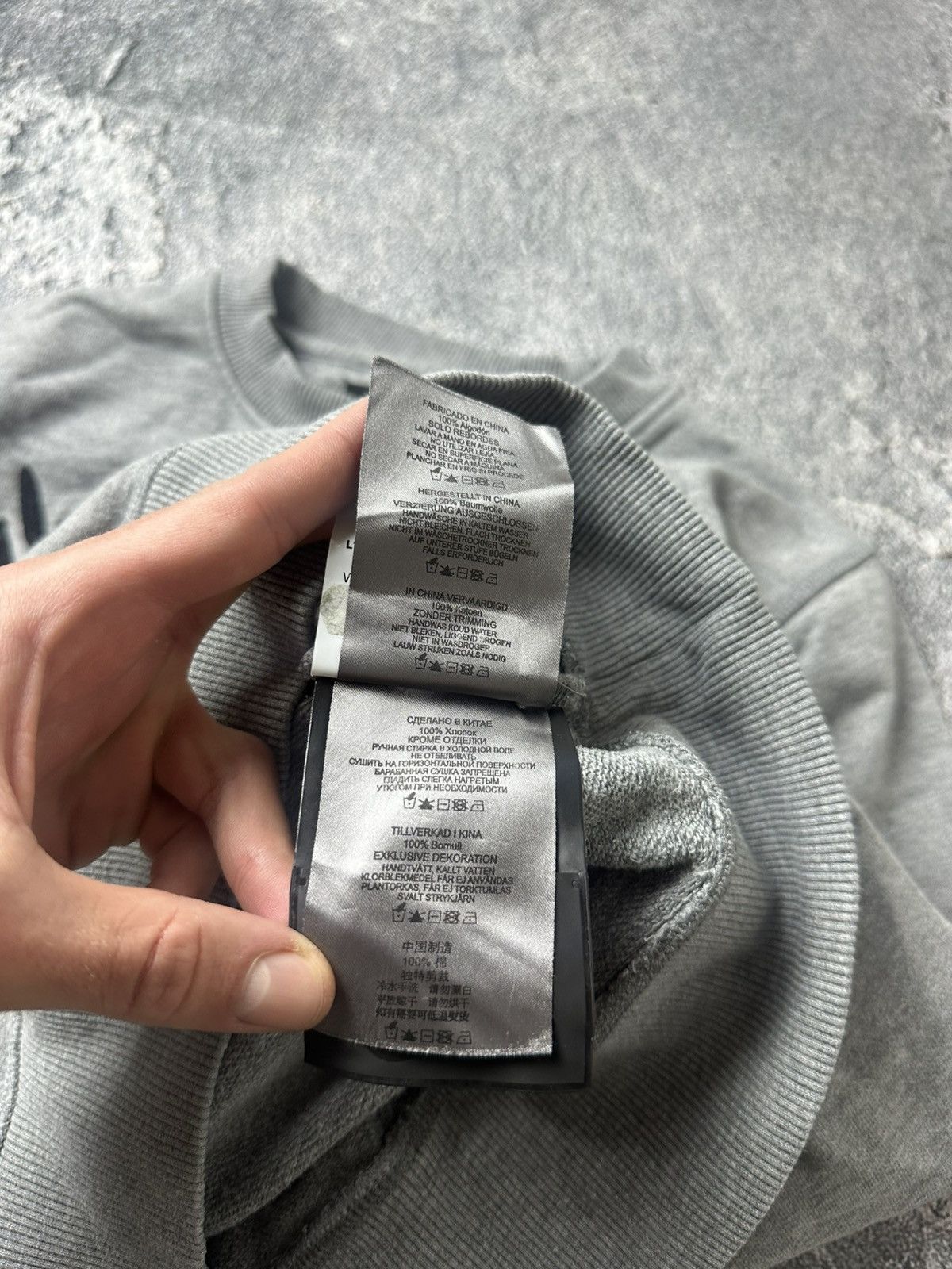 Moose Knuckles Moose Knuckles Sweatshirt Gray Size L Size US L / EU 52-54 / 3 - 10 Thumbnail