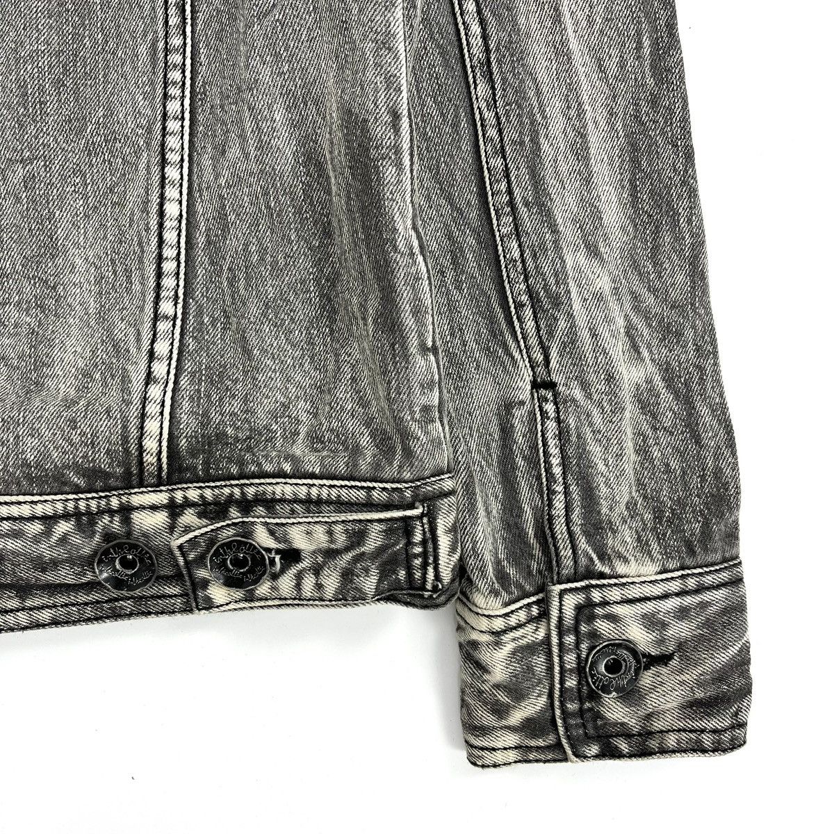 In The Attic 2000s In the Attic Punk Lgb Goa Distressed Denim Jacket Size US M / EU 48-50 / 2 - 14 Thumbnail